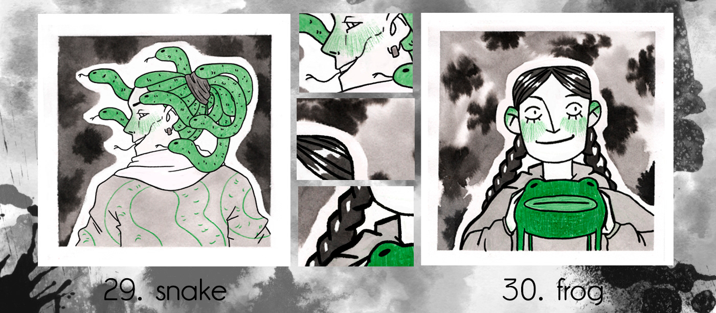 INKTOBER 2021 — Изображение №15 — Иллюстрация, Графика на Dprofile