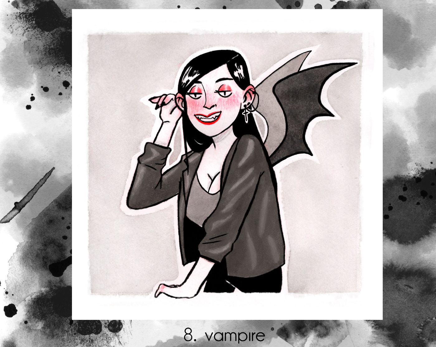 INKTOBER 2021 — Изображение №5 — Иллюстрация, Графика на Dprofile