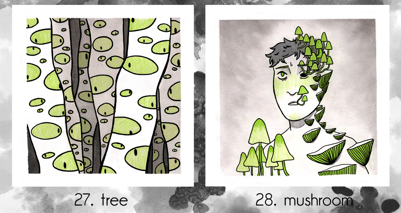INKTOBER 2021 — Изображение №14 — Иллюстрация, Графика на Dprofile