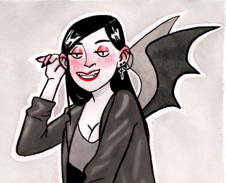 INKTOBER 2021 — Иллюстрация, Графика на Dprofile