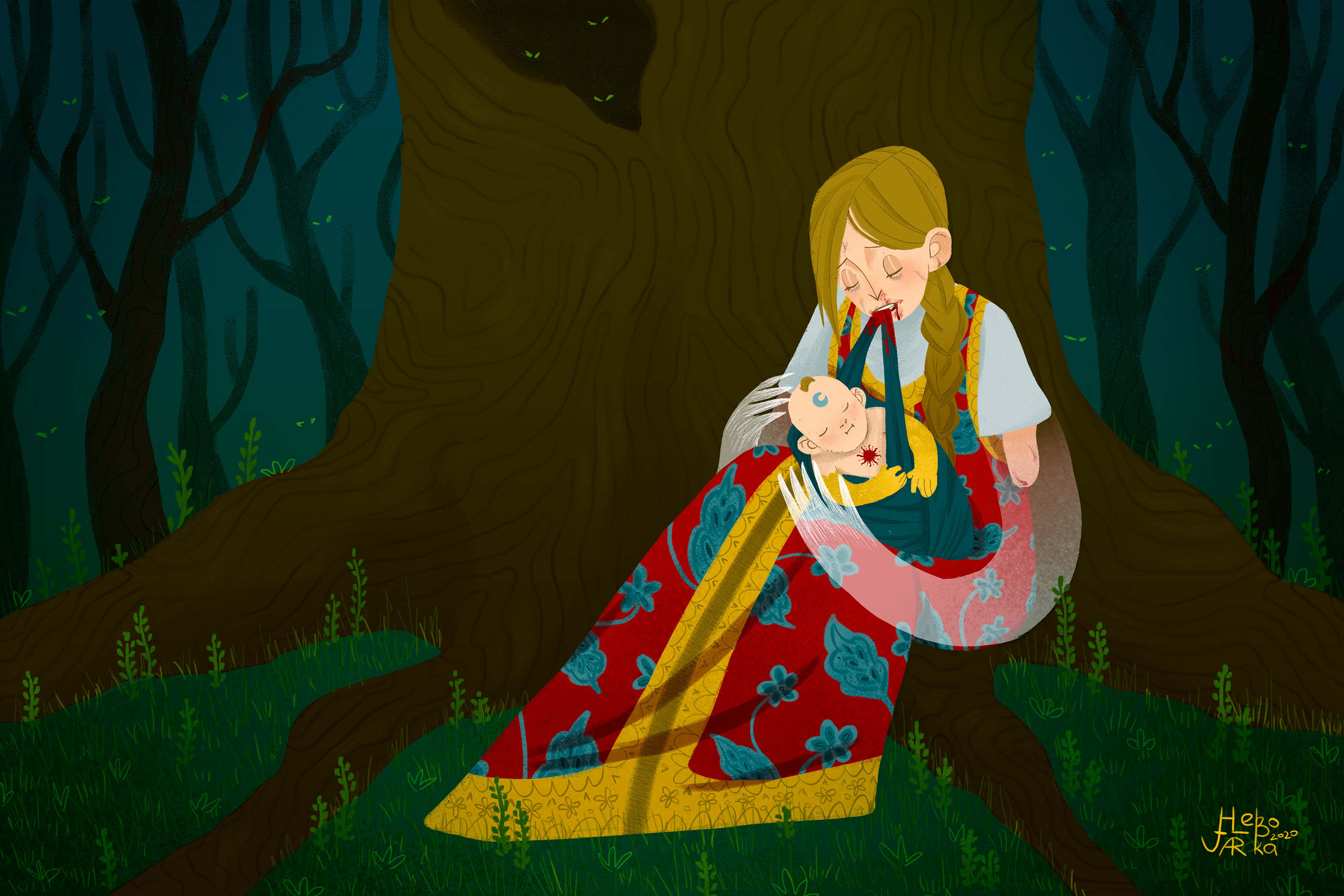 Folk Tale Week 2020 — Изображение №2 — Иллюстрация на Dprofile