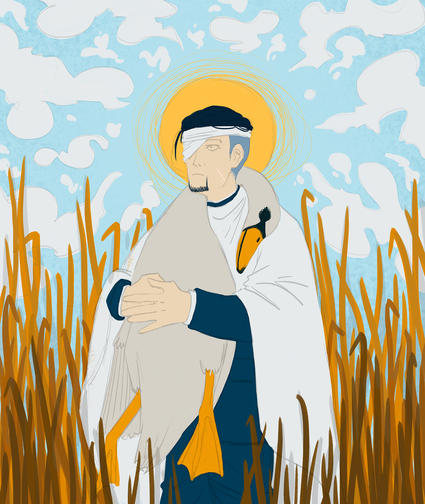 Golden Kamuy fanart — Изображение №5 — Иллюстрация, Графика на Dprofile