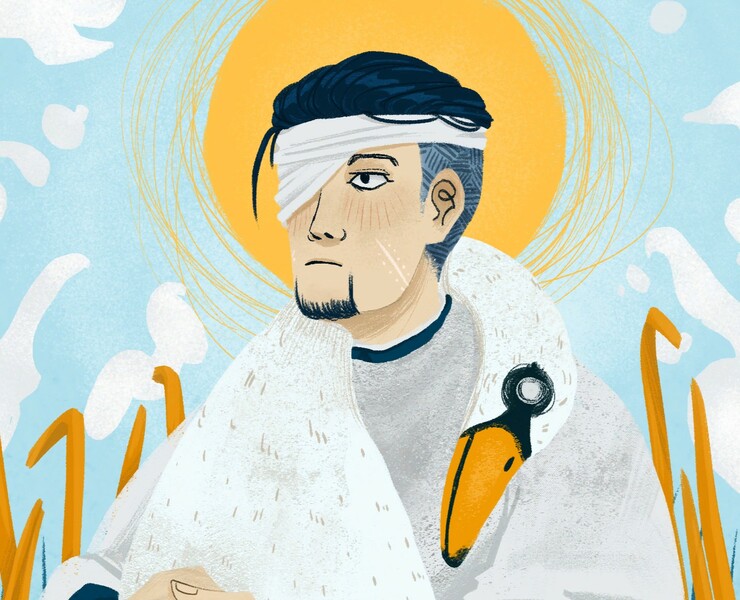 Golden Kamuy fanart — Иллюстрация, Графика на Dprofile