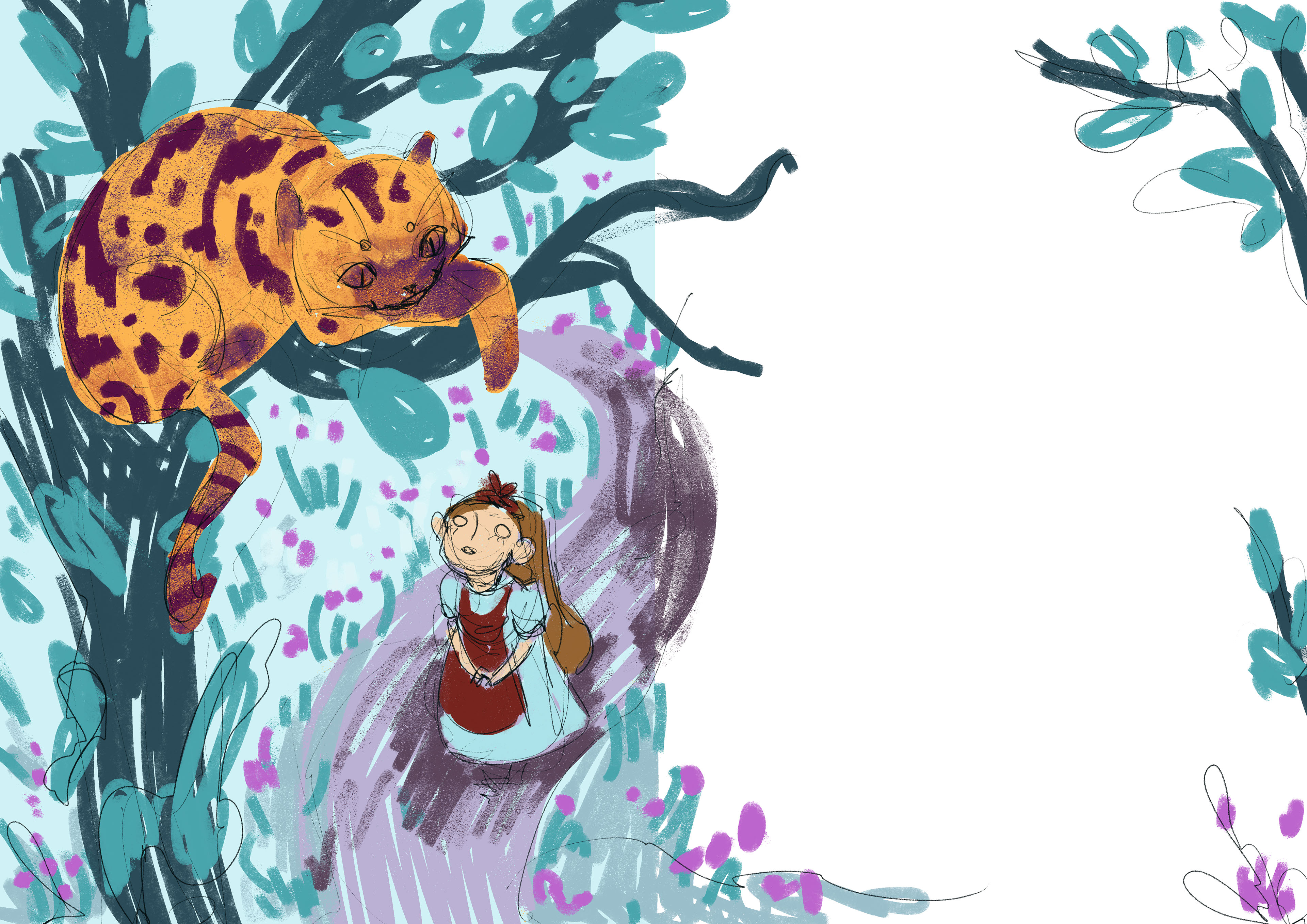 Alice in wonderland — Изображение №6 — Иллюстрация на Dprofile