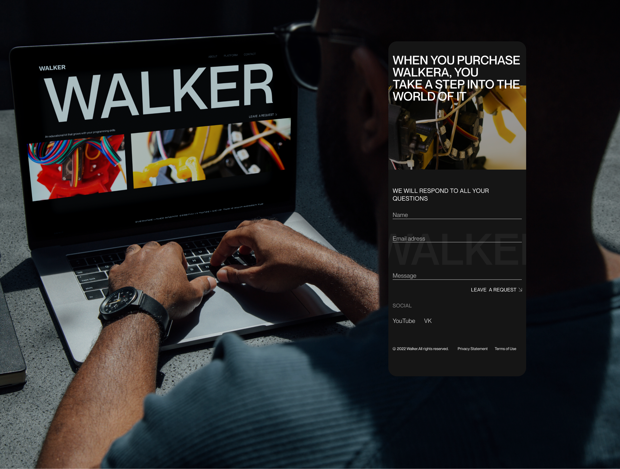 Landing Walker — Изображение №11 — Маркетинг, Интерфейсы на Dprofile