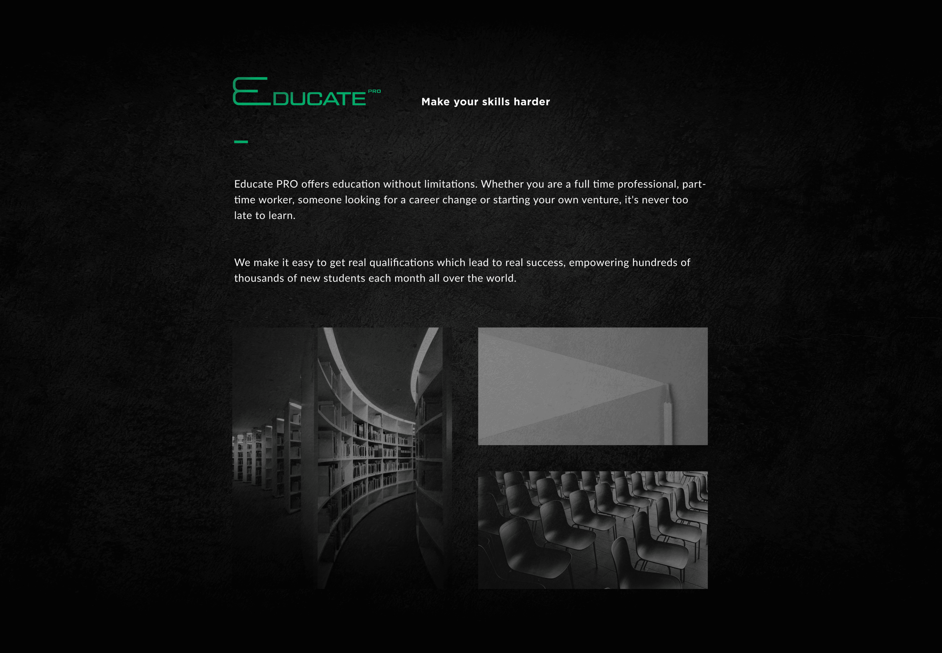 Educate pro | Educational Platform — Изображение №2 — Брендинг, Интерфейсы на Dprofile