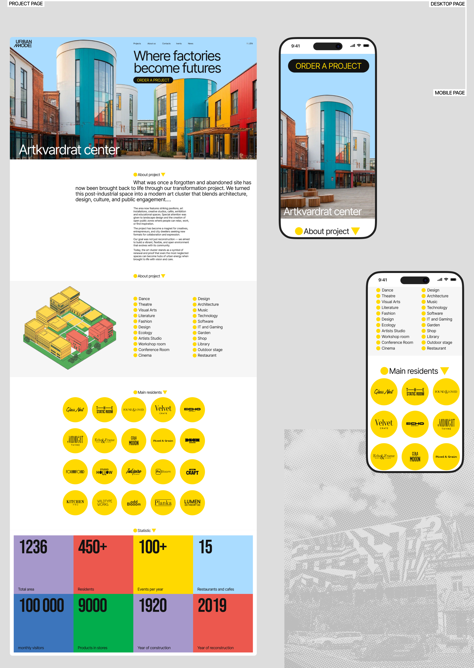 Urban Mode — Изображение №8 — Интерфейсы, Брендинг на Dprofile