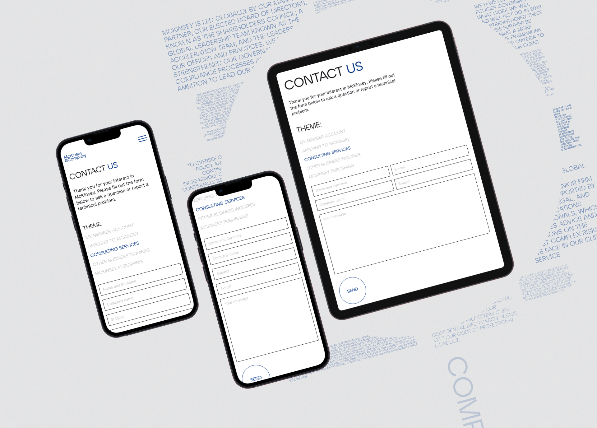 MCKINSEY&COMPANY | Corporate website redesign — Изображение №13 — Интерфейсы, Брендинг на Dprofile