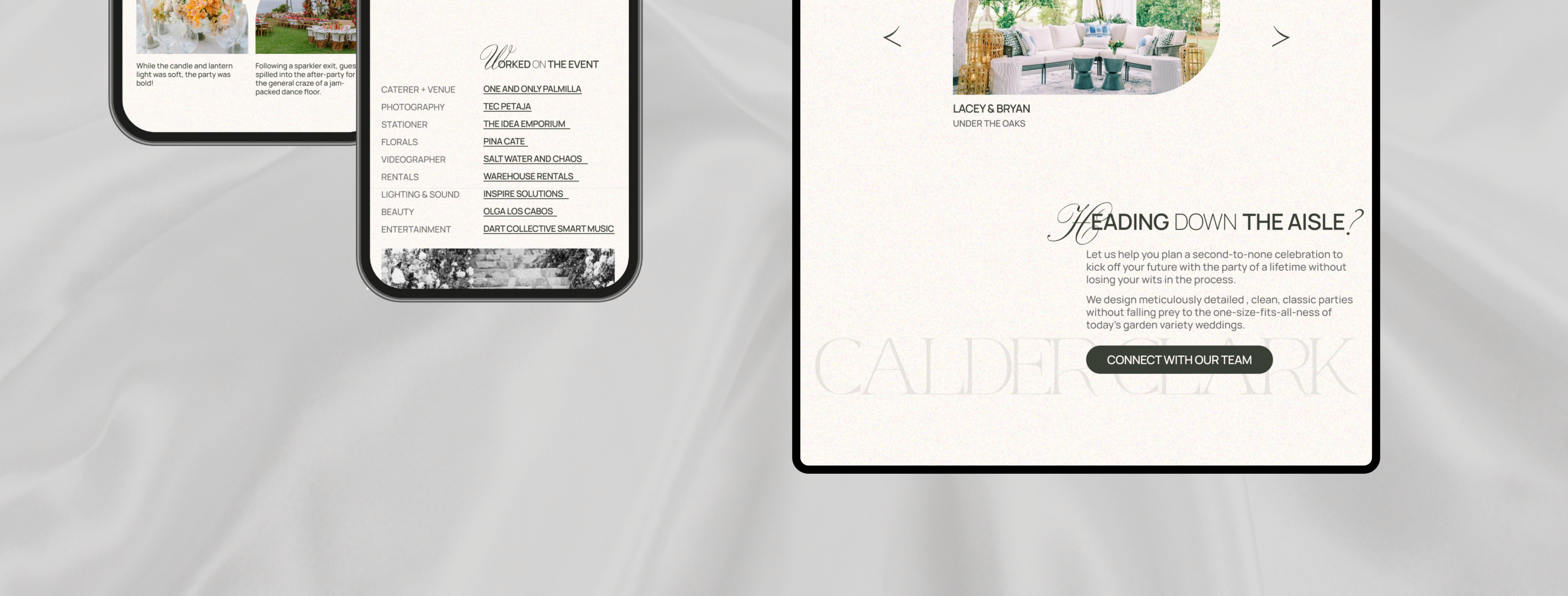 CalderClark — Wedding Agancy — Изображение №15 — Интерфейсы на Dprofile