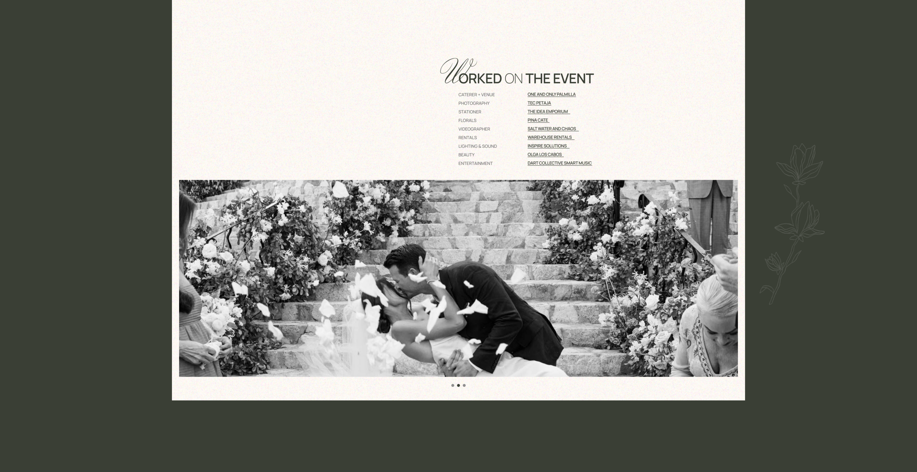 CalderClark — Wedding Agancy — Изображение №13 — Интерфейсы на Dprofile