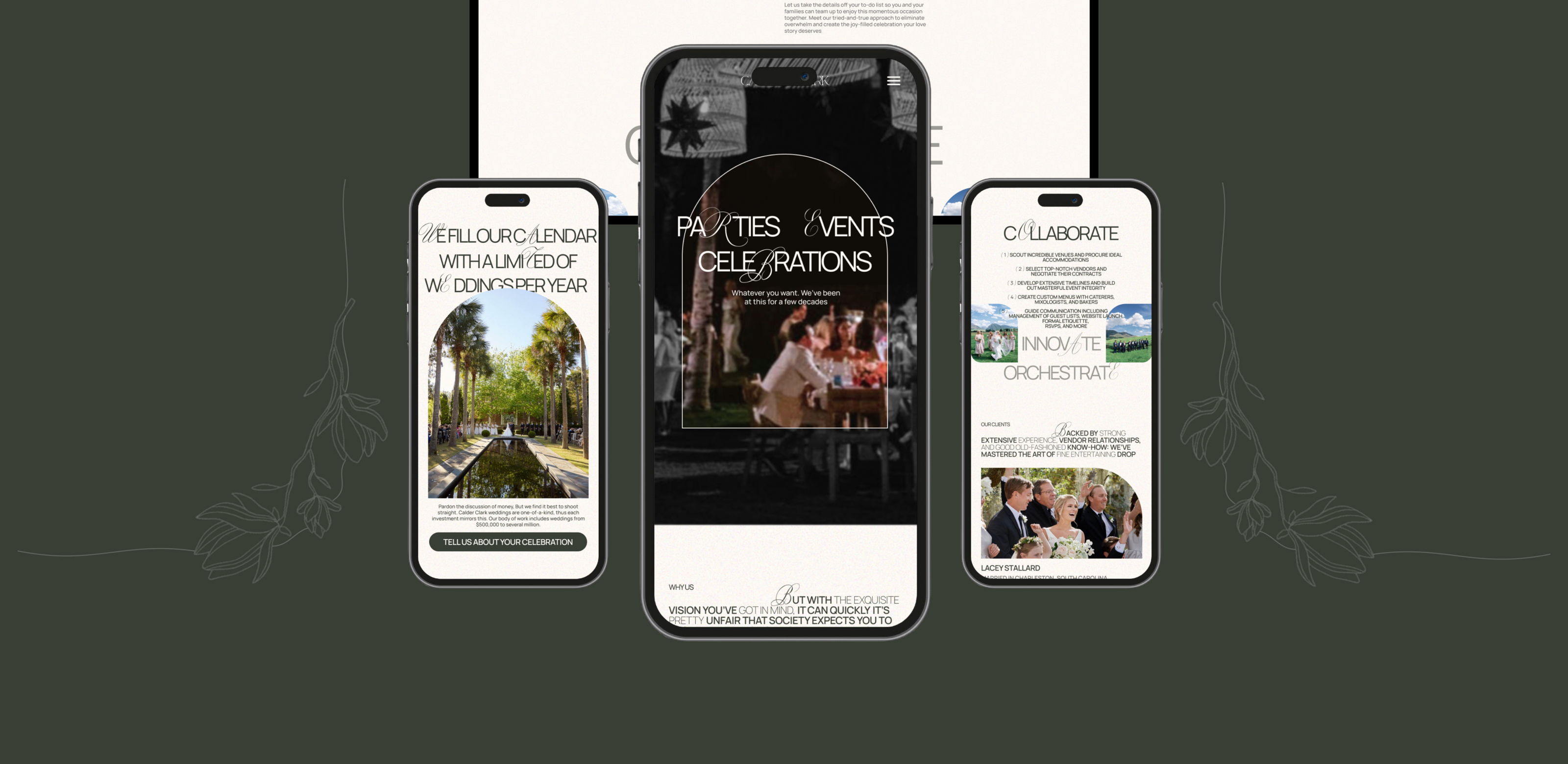 CalderClark — Wedding Agancy — Изображение №17 — Интерфейсы на Dprofile