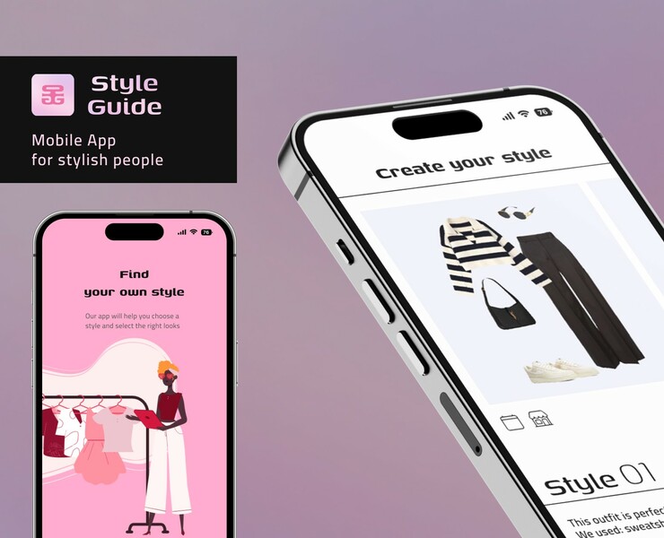 Style Guide Mobile app на Dprofile