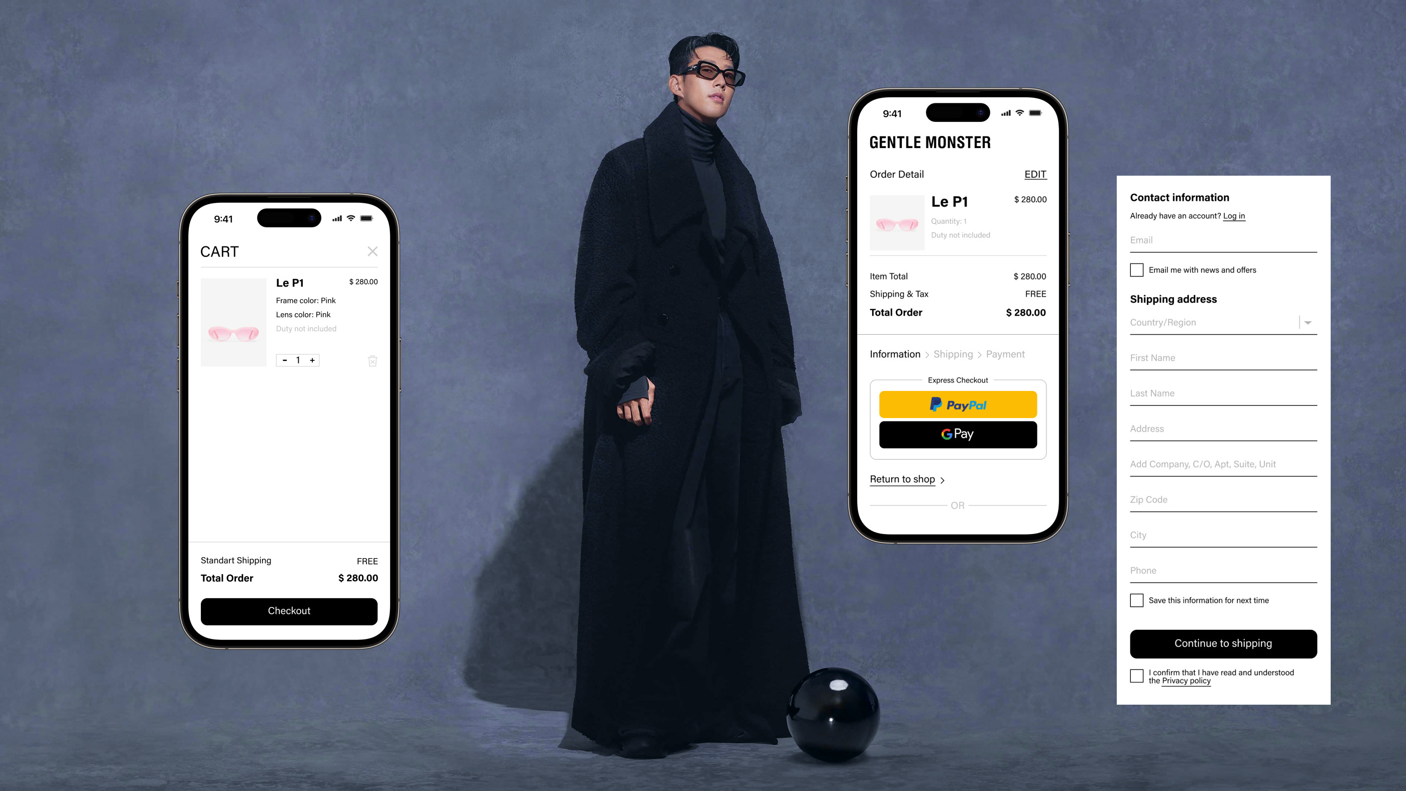 Gentle Monster | E-commerce redesign — Изображение №9 — Интерфейсы, Брендинг, Анимация на Dprofile