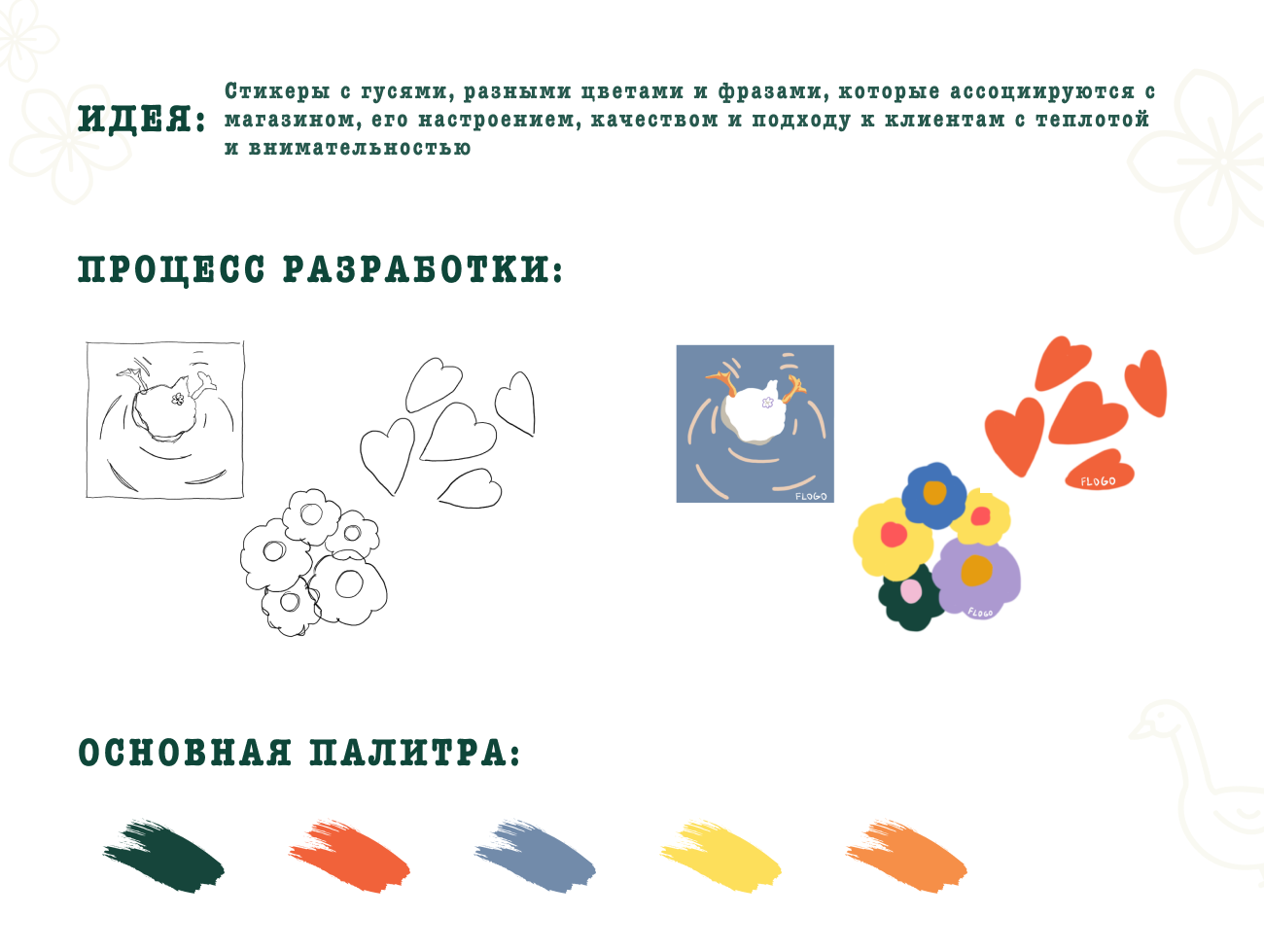 Стикерпак для цветочного магазина — Изображение №3 — Иллюстрация, Графика на Dprofile