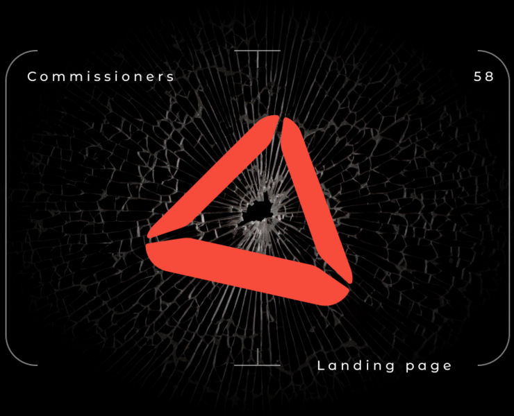 dev WEB design site "Сommissioners 58" — Интерфейсы, Брендинг на Dprofile