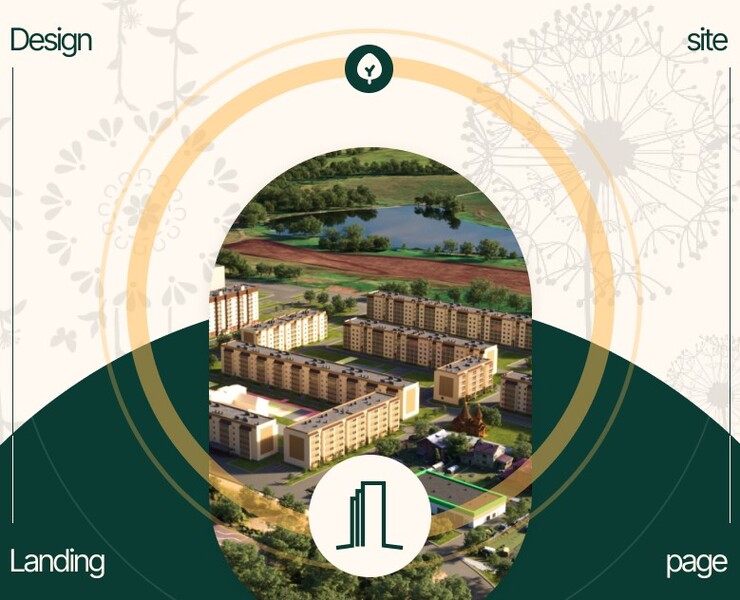 Landing page_Residential complex — Анимация на Dprofile