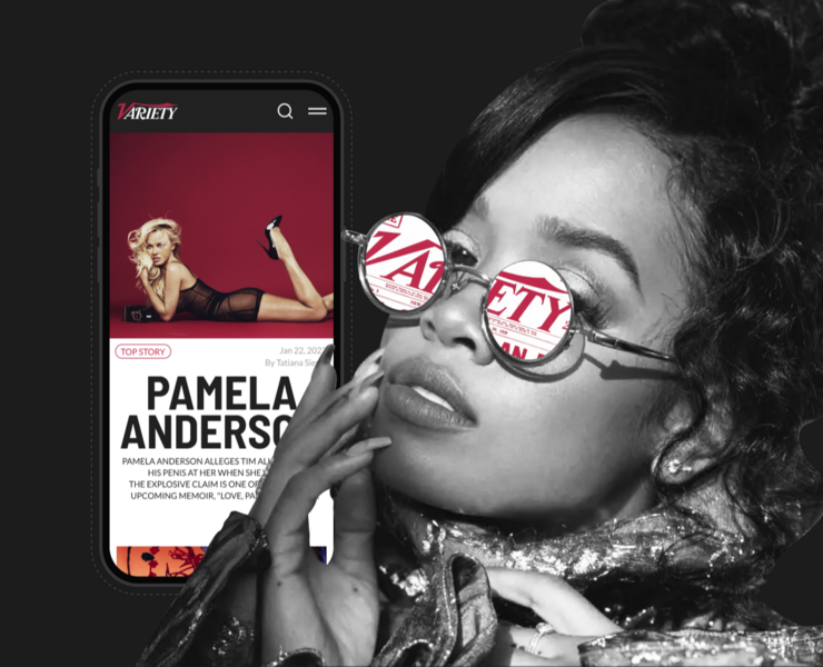 VARIETY | News website redesign на Dprofile