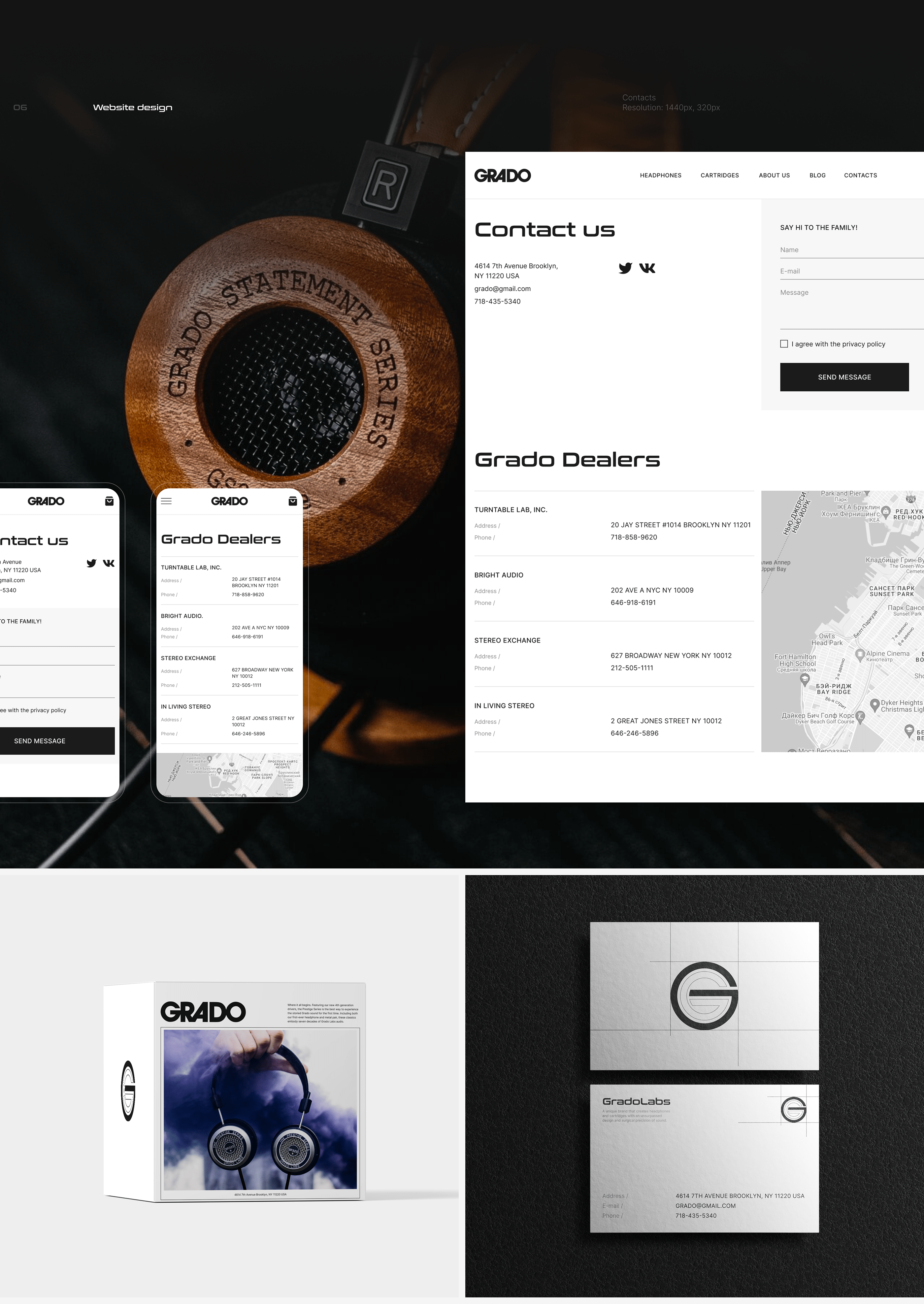 GRADO | E-commerce redesign — Изображение №10 — Интерфейсы, Брендинг, Графика на Dprofile