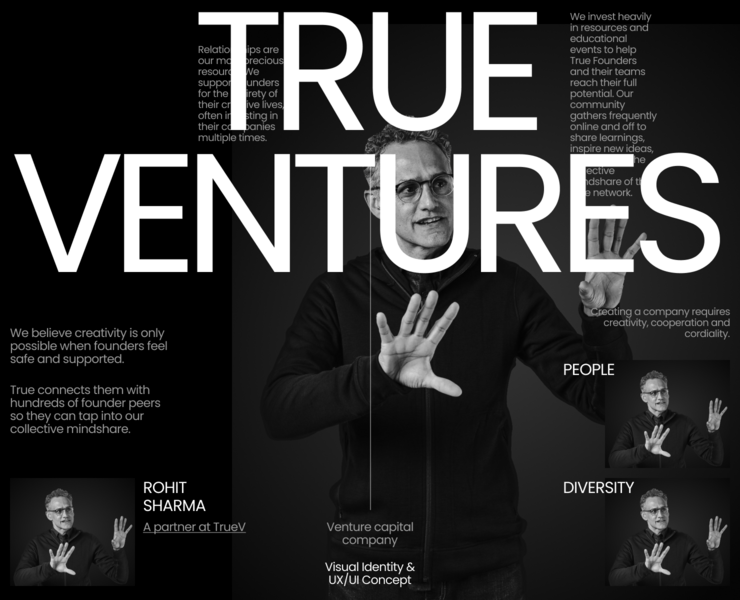 TrueVentures | Corporate website redesign на Dprofile