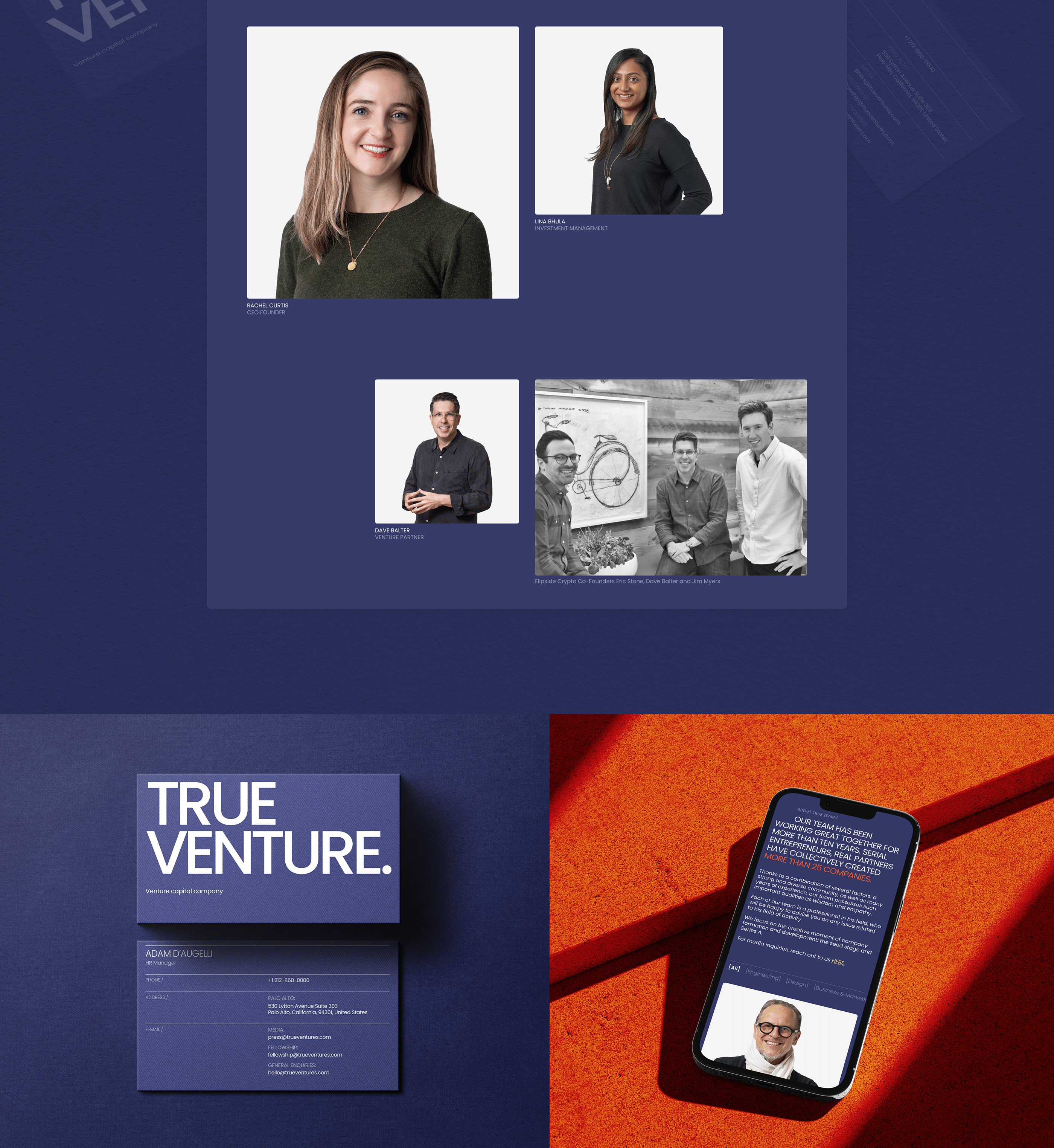 TrueVentures | Corporate website redesign — Изображение №9 — Интерфейсы, Брендинг, Графика на Dprofile