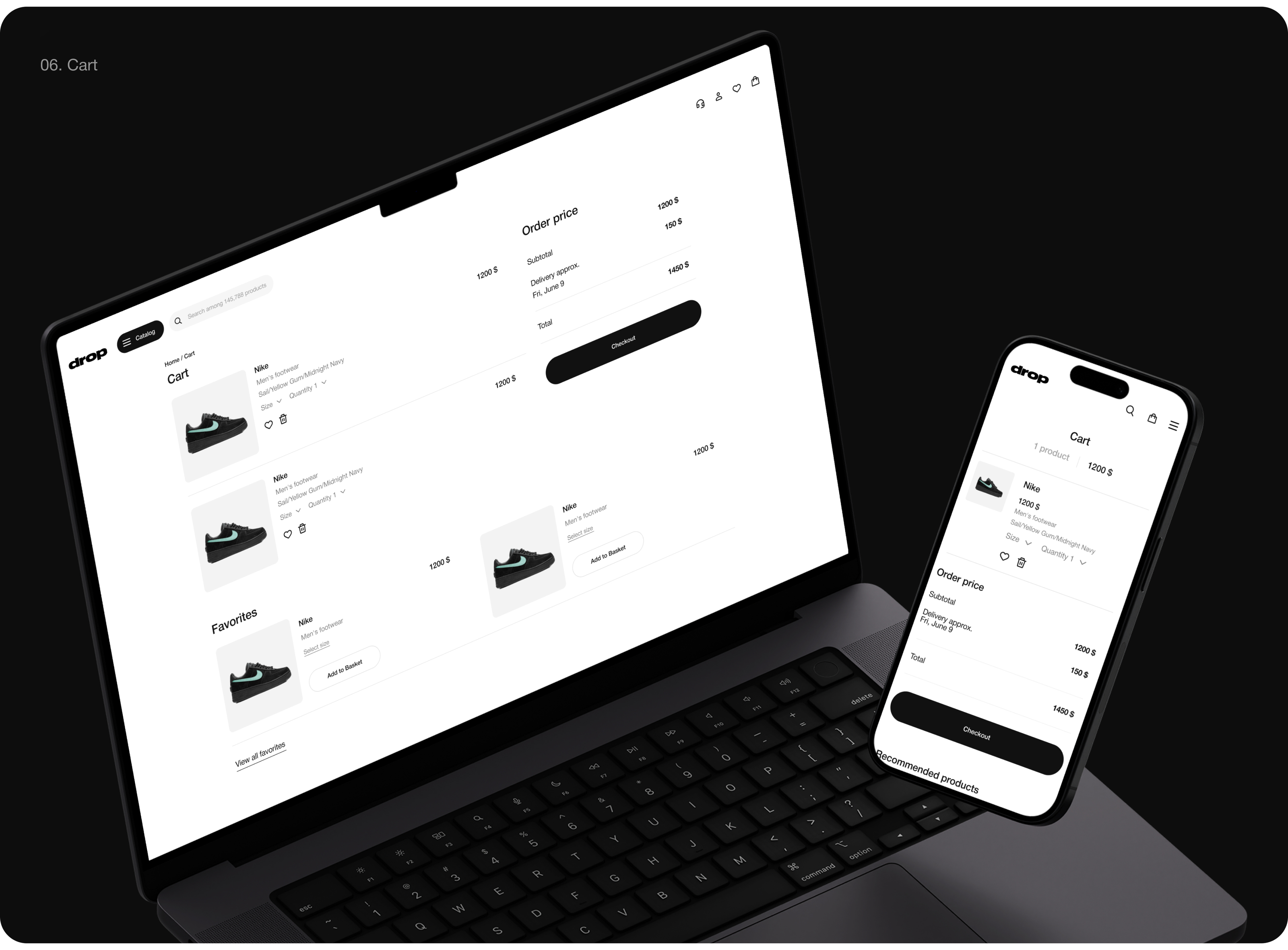DROP - Online clothing store | интерент магазин одежды — Изображение №12 — Интерфейсы на Dprofile