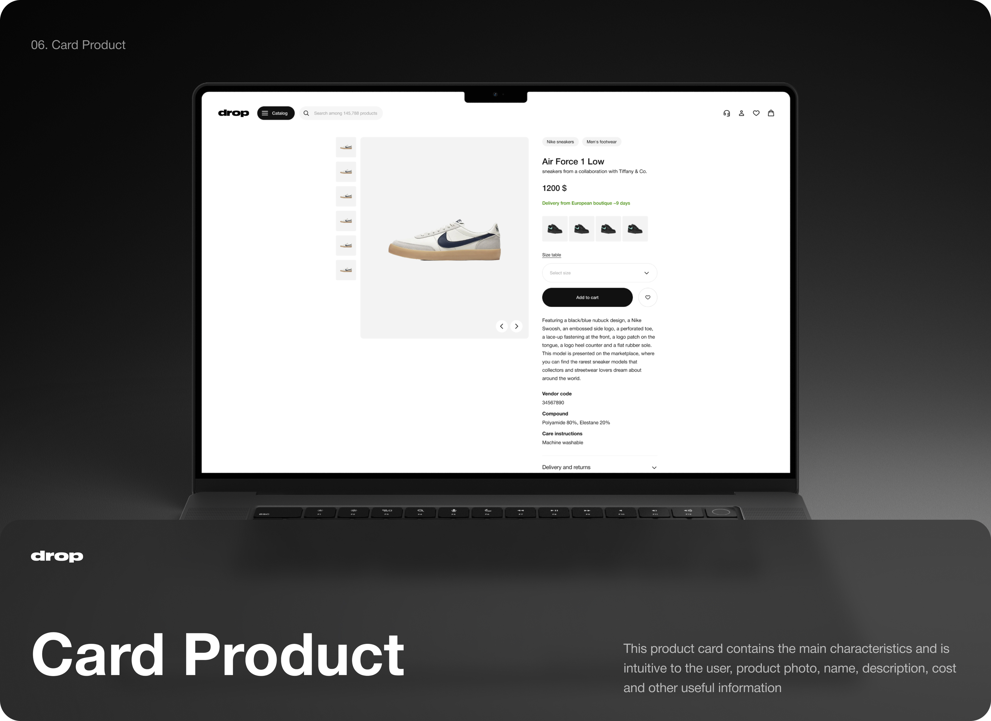 DROP - Online clothing store | интерент магазин одежды — Изображение №9 — Интерфейсы на Dprofile