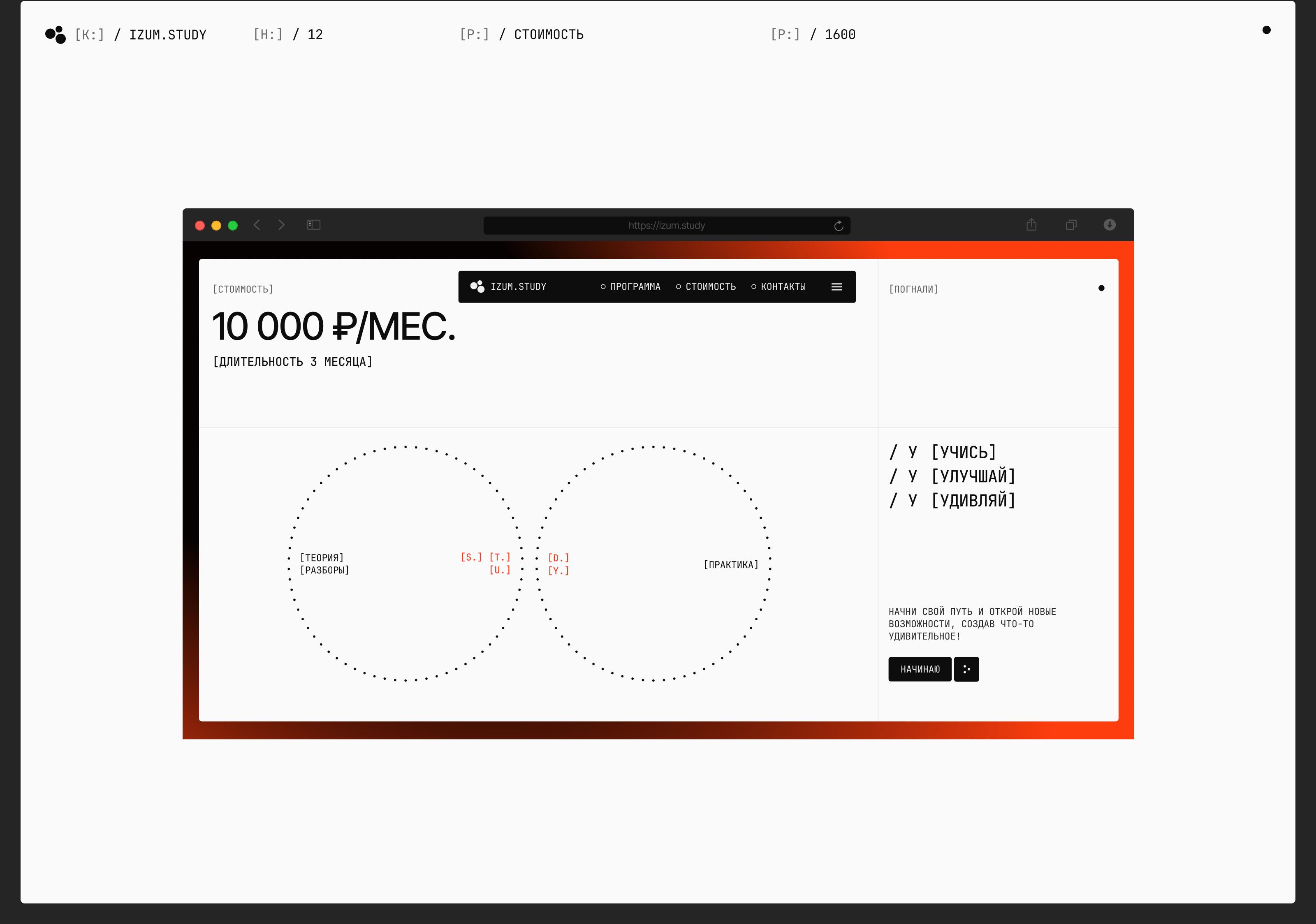 IZUM.STUDY — Изображение №12 — Интерфейсы, Брендинг на Dprofile