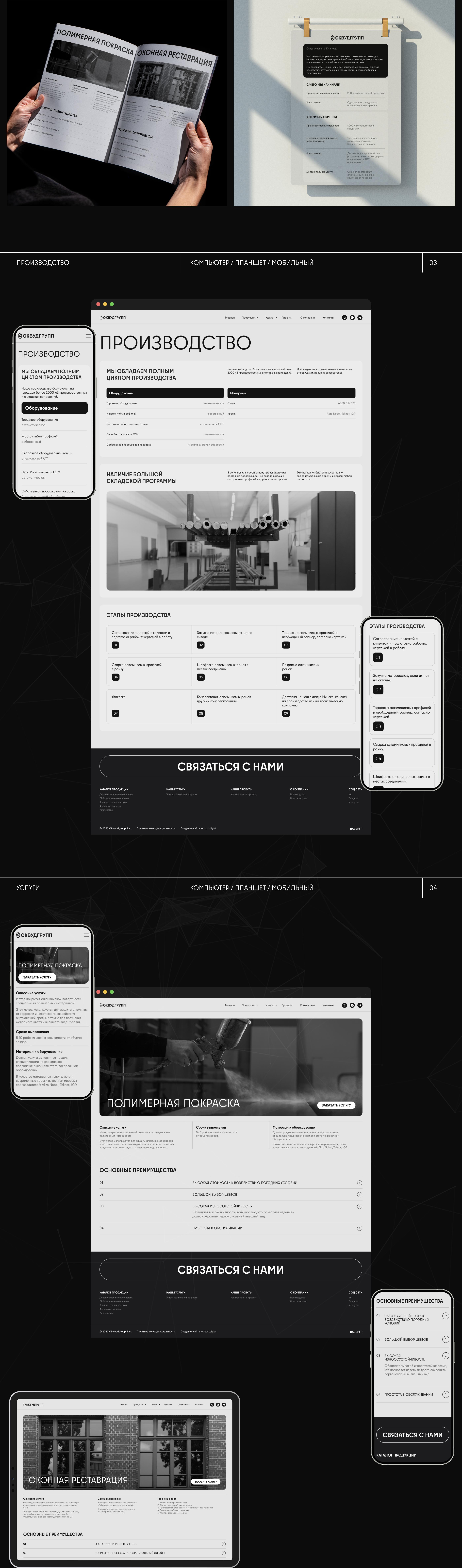 Оквудгрупп — Изображение №4 — Интерфейсы, Брендинг на Dprofile