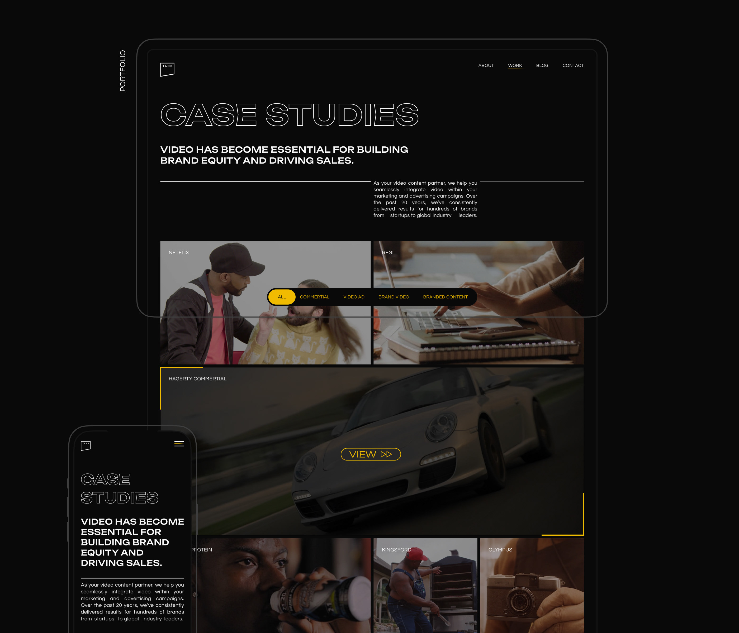 Tane | Corporate website — Изображение №7 — Интерфейсы на Dprofile