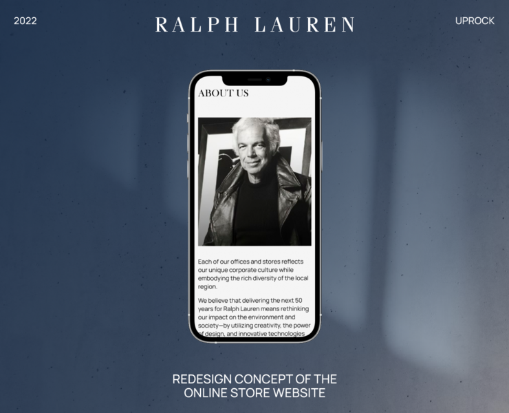 Ralph Lauren | E-commerce — Интерфейсы на Dprofile