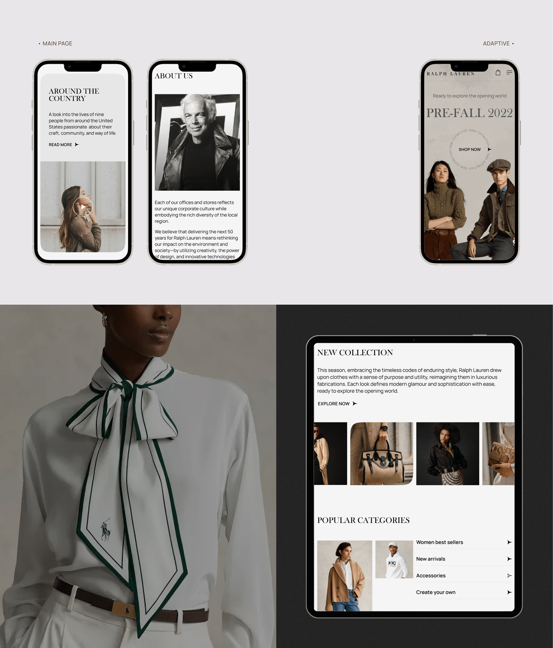 Ralph Lauren | E-commerce — Изображение №5 — Интерфейсы на Dprofile