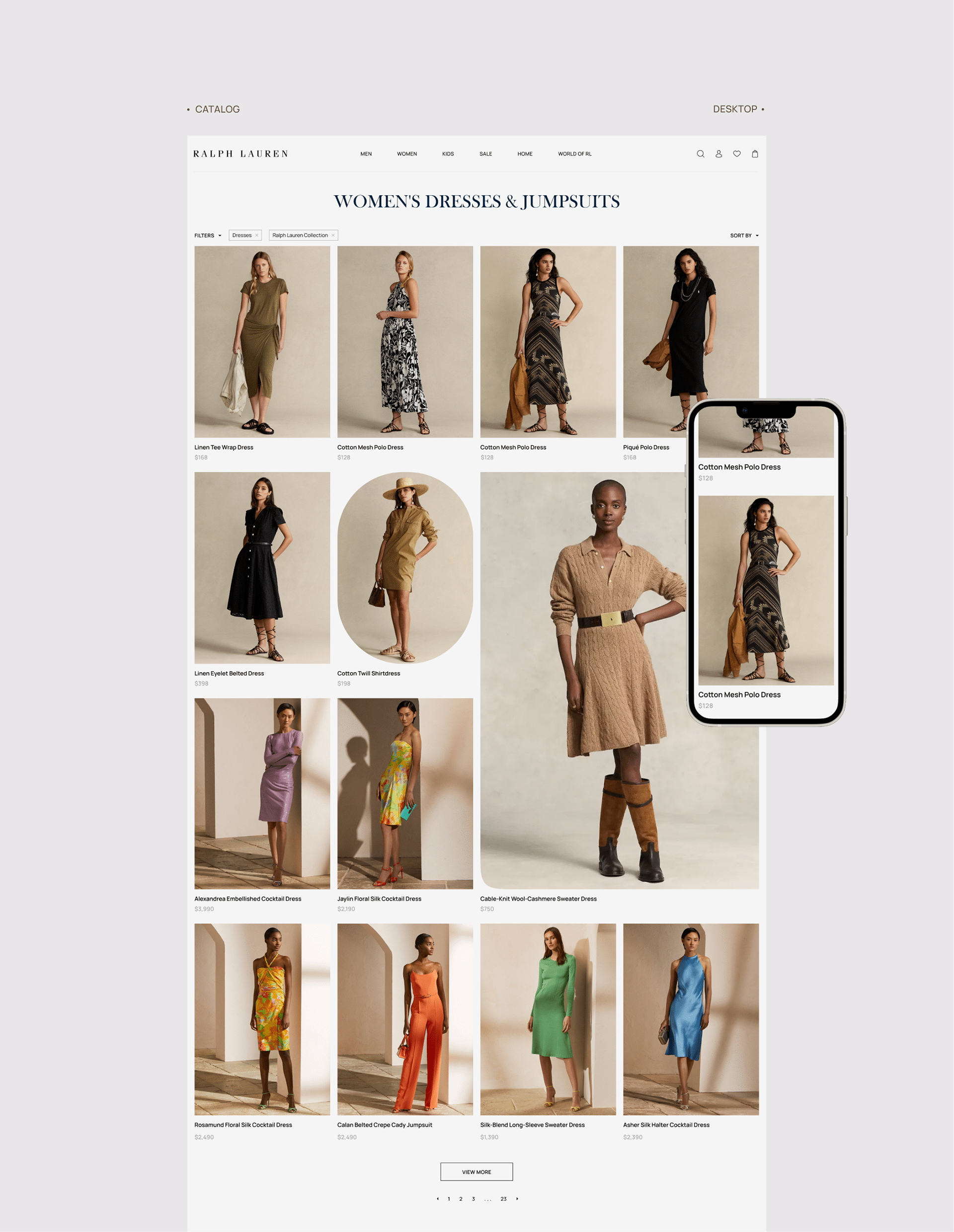 Ralph Lauren | E-commerce — Изображение №6 — Интерфейсы на Dprofile