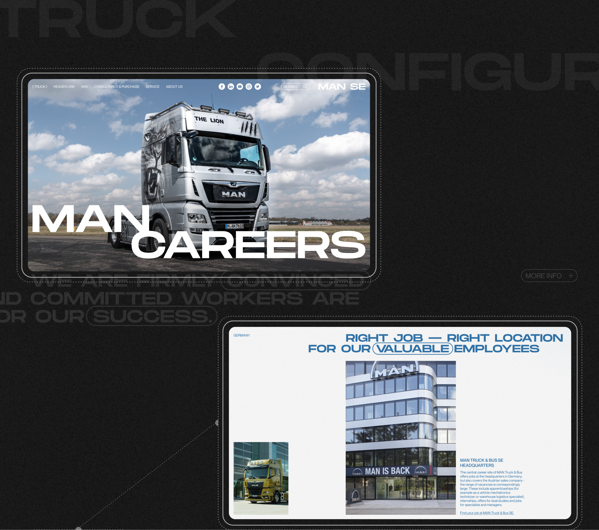 MAN SE | Corporate website | Redesign — Изображение №14 — Интерфейсы, Графика на Dprofile