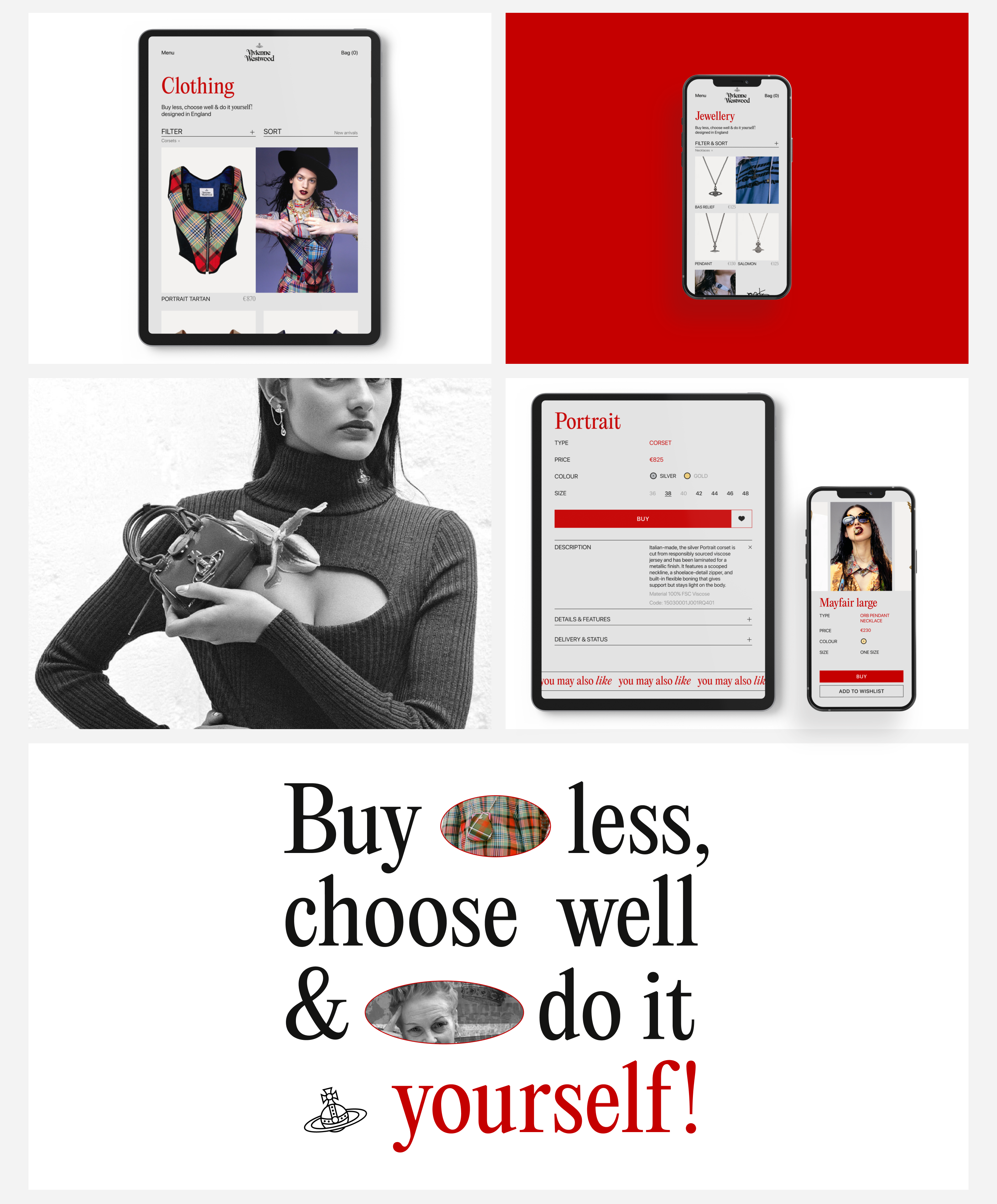 Vivienne Westwood | E-commerce redesign — Изображение №4 — Интерфейсы на Dprofile