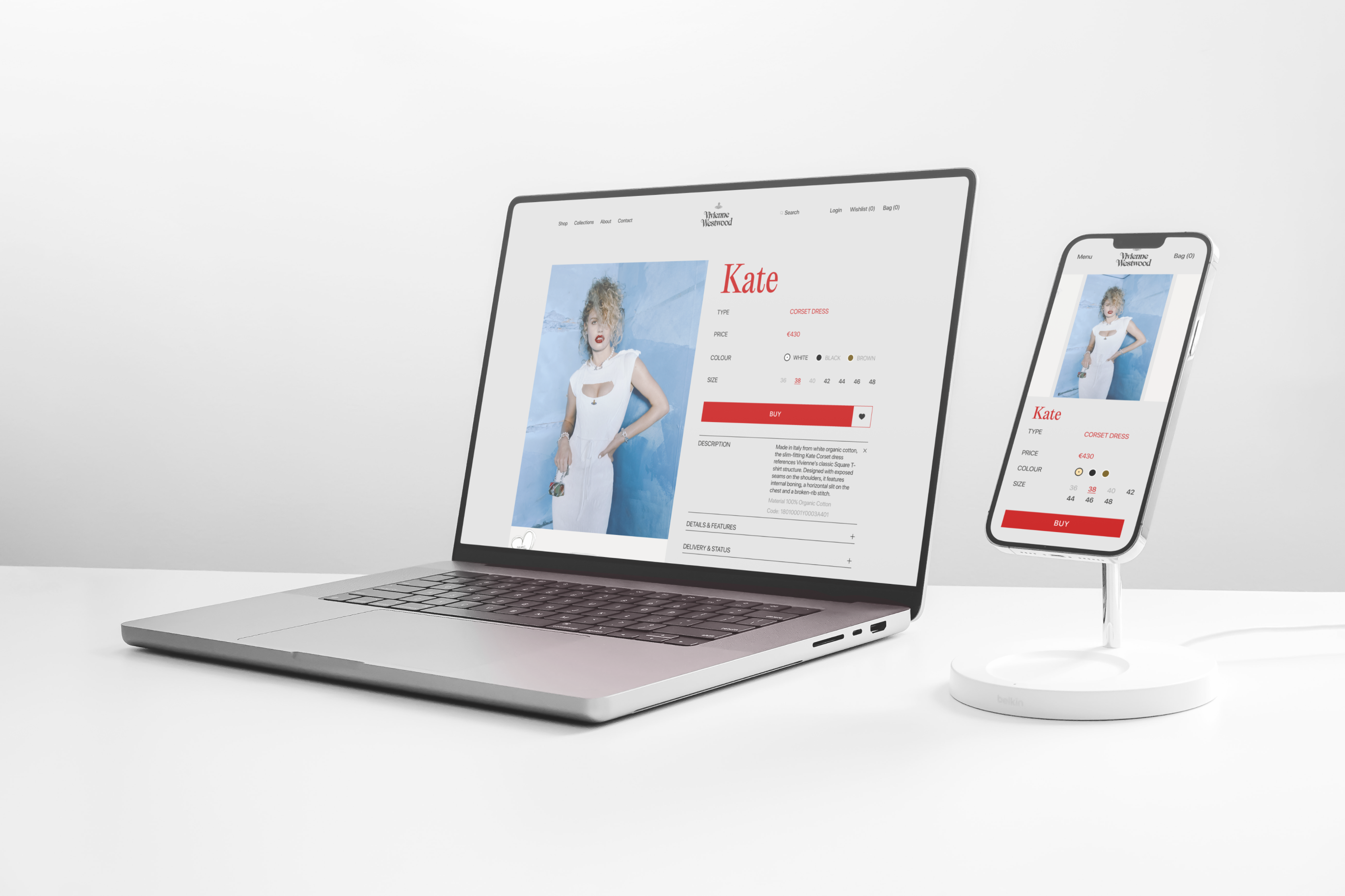 Vivienne Westwood | E-commerce redesign — Изображение №6 — Интерфейсы на Dprofile