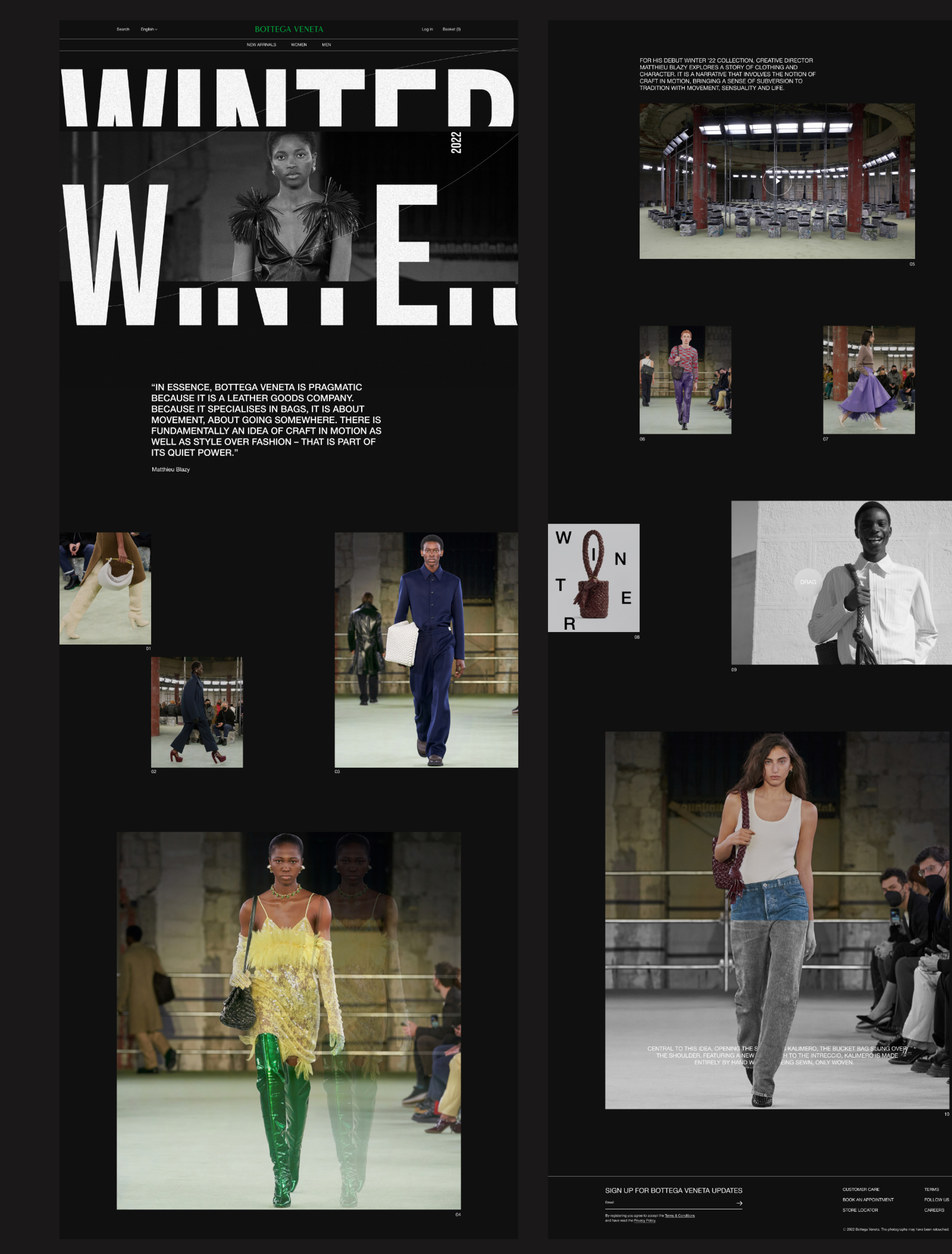 Redesign Bottega Veneta — Изображение №9 — Интерфейсы, Маркетинг на Dprofile