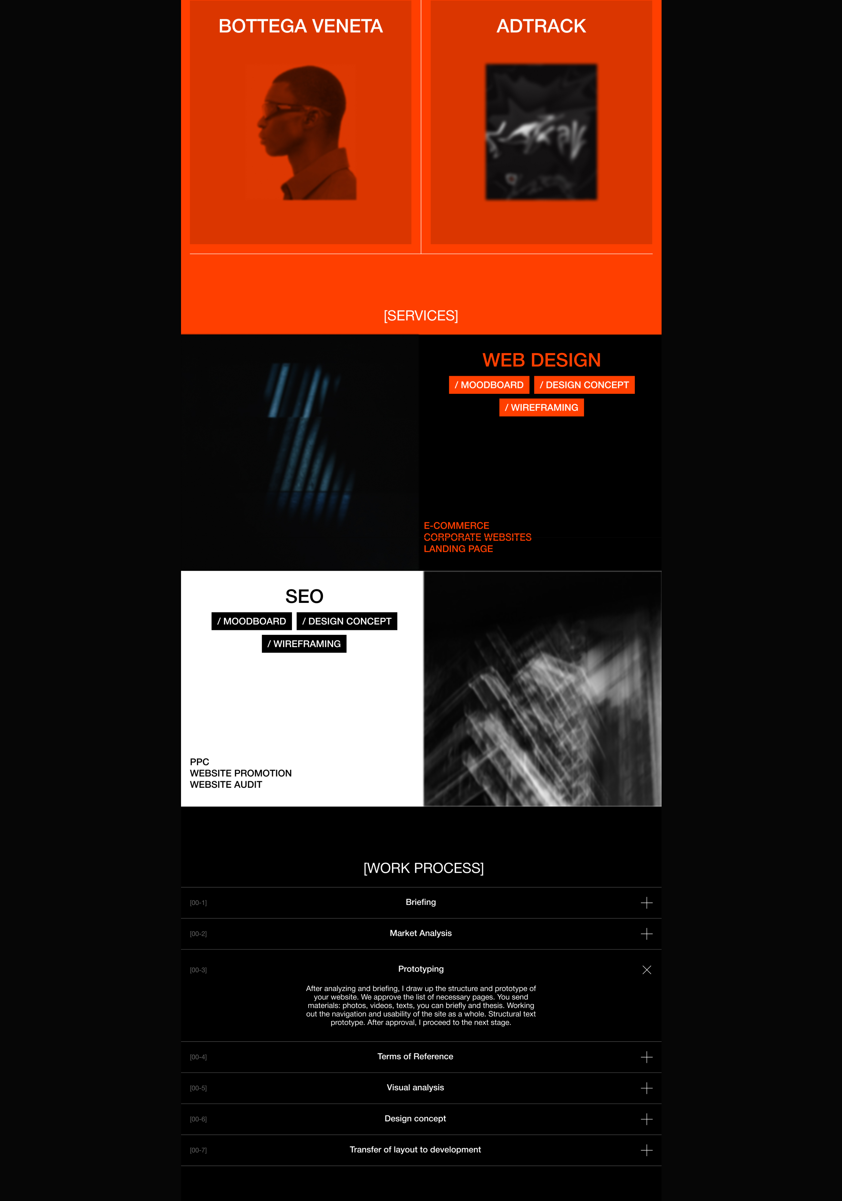 Сайт портфолио — Изображение №4 — Интерфейсы на Dprofile
