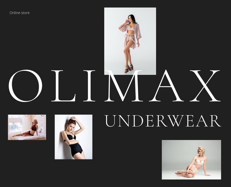 Online underwear store OLIMAX — Интерфейсы на Dprofile