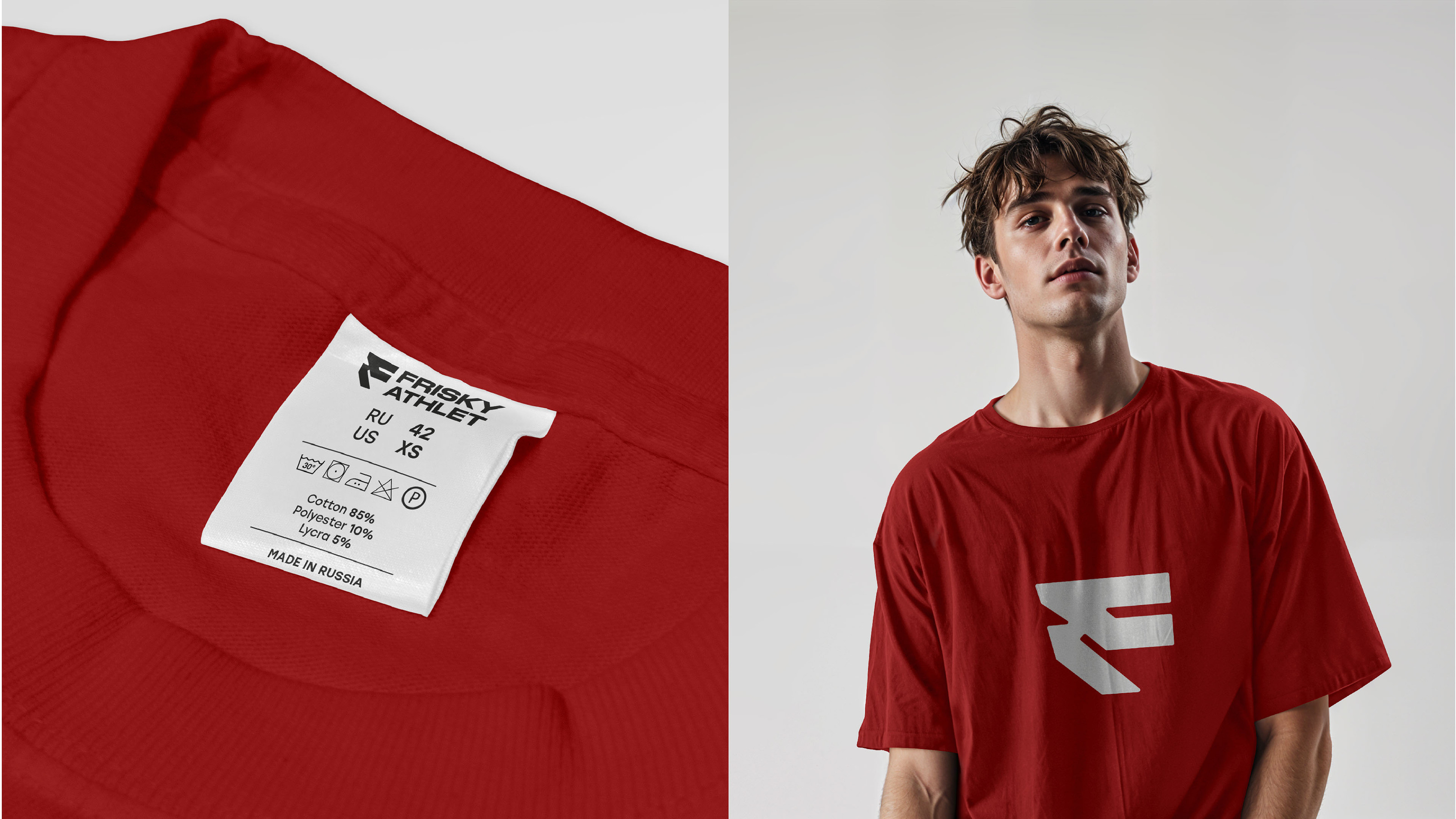 FRISKY ATHLET (logotype + media) — Изображение №6 — Брендинг, Графика на Dprofile