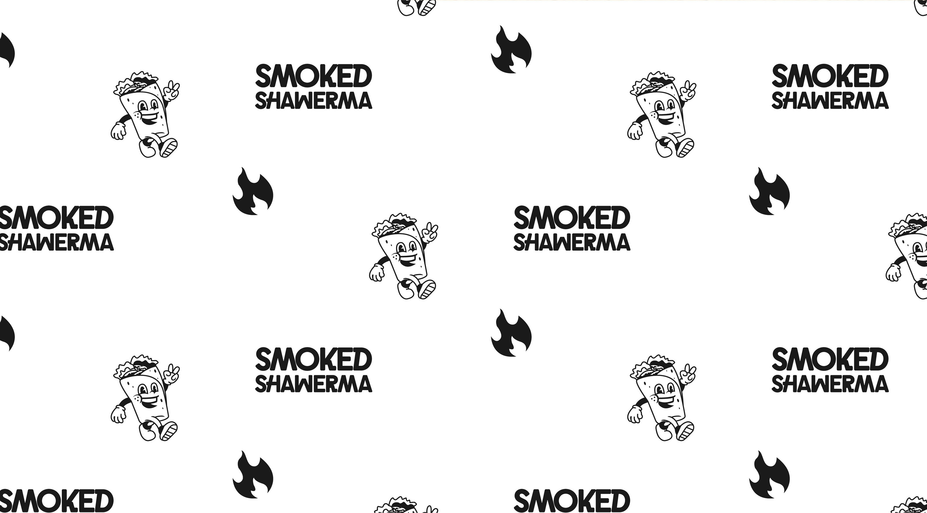 Smoked Shawerma / Brand Identity — Изображение №14 — Брендинг на Dprofile