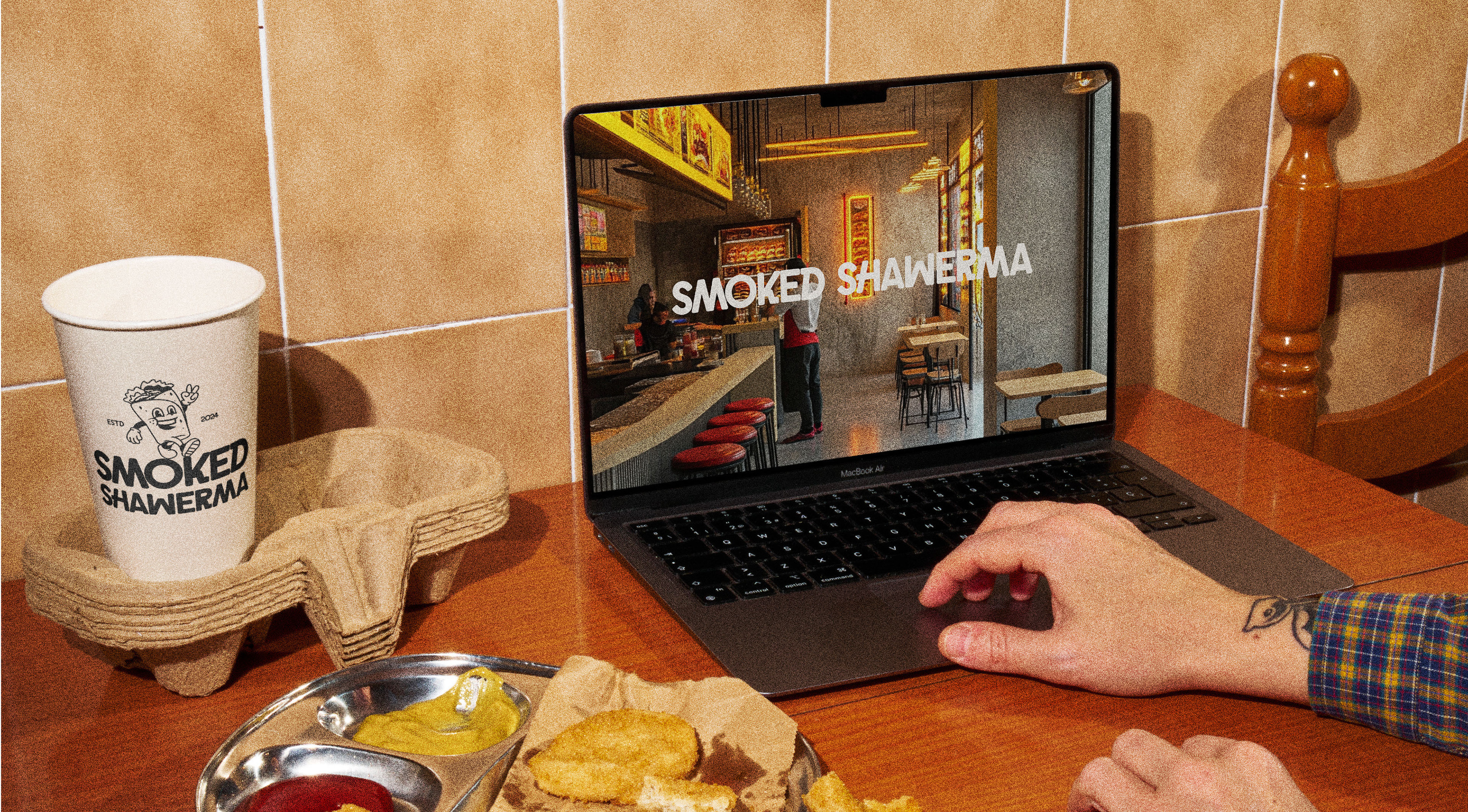 Smoked Shawerma / Brand Identity — Изображение №9 — Брендинг на Dprofile