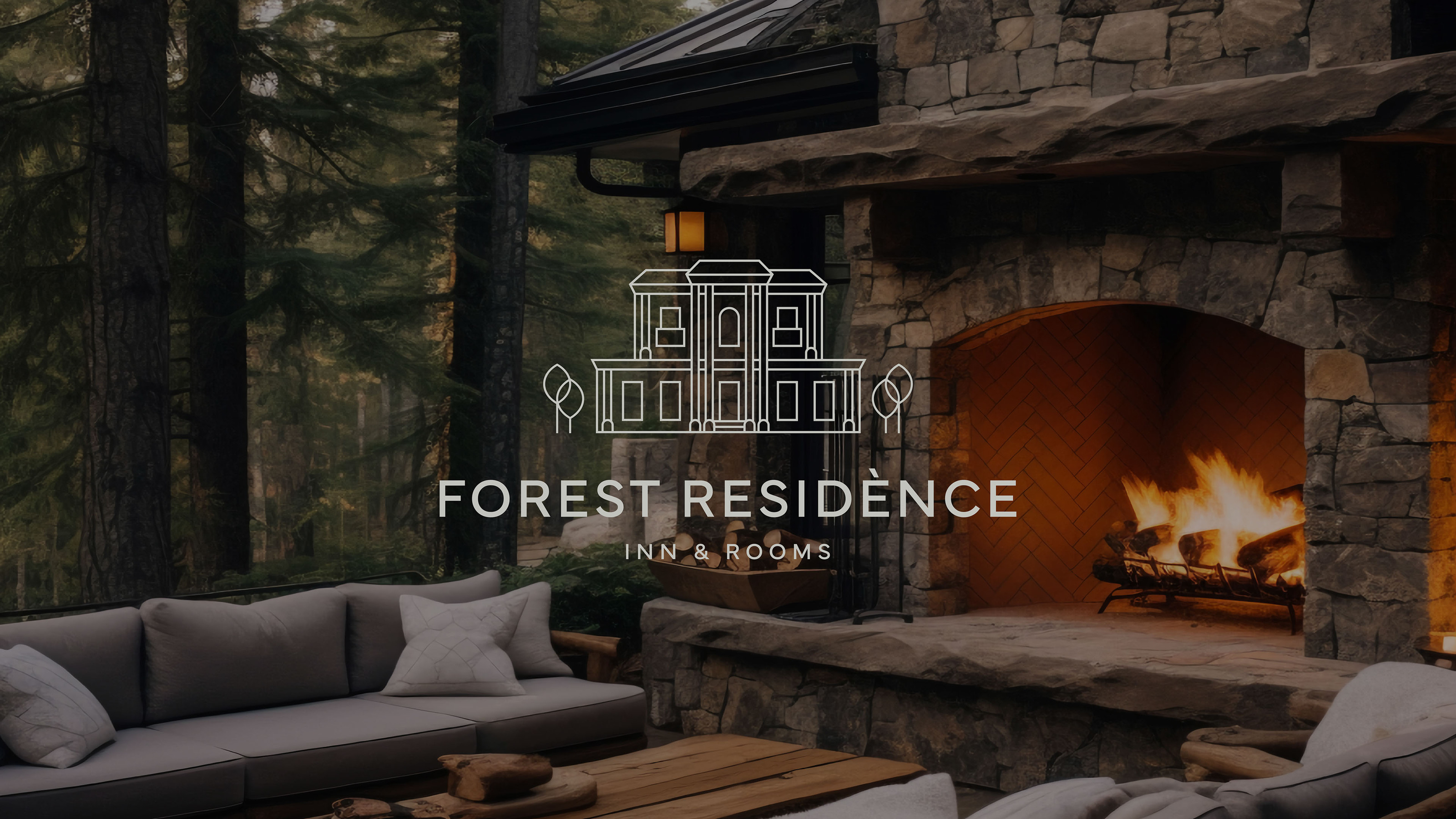 Forest Residence | Фирменный стиль загородного отеля — Изображение №1 — Брендинг, Графика на Dprofile