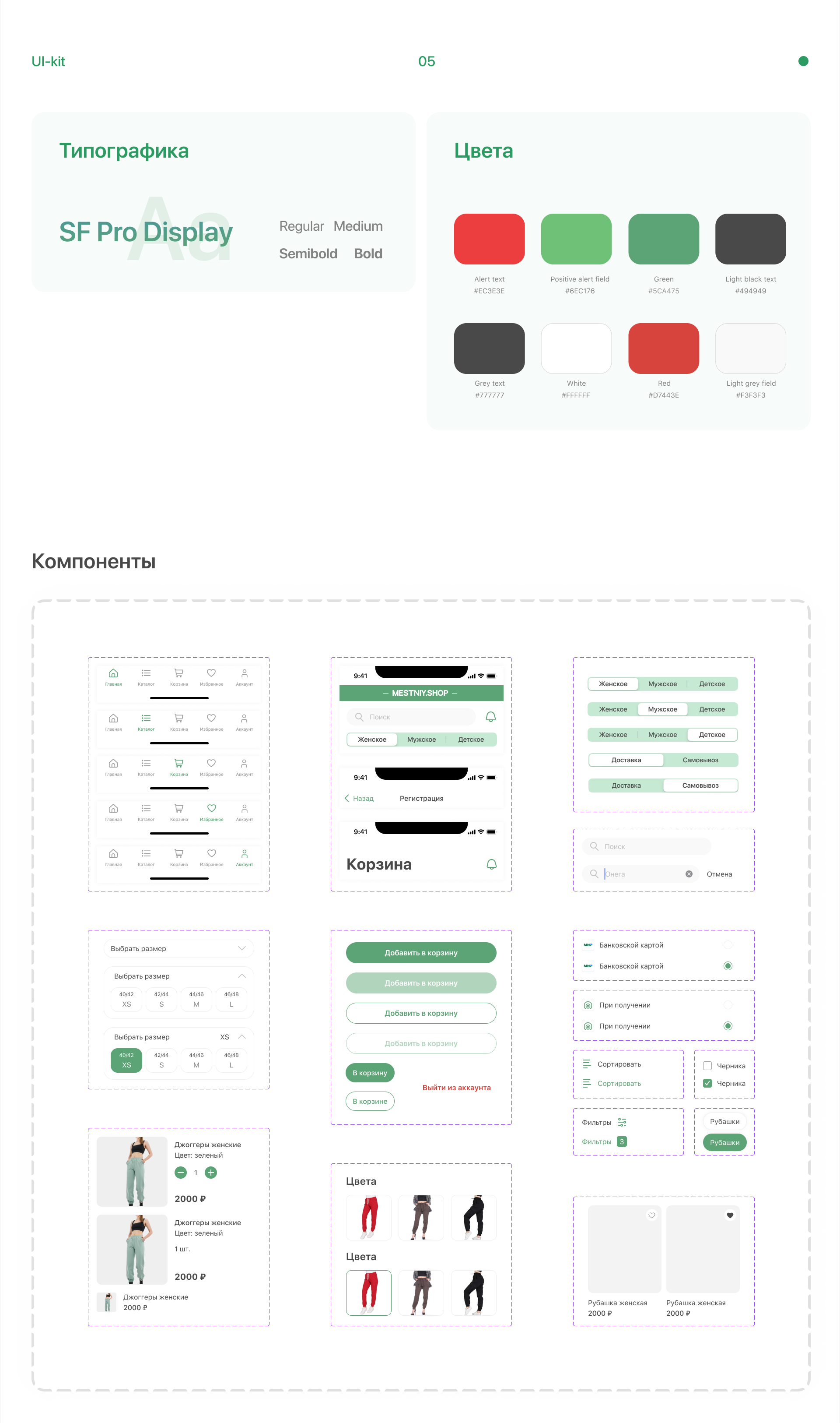 E-com Mobile App UX/UI — Изображение №6 — Интерфейсы на Dprofile