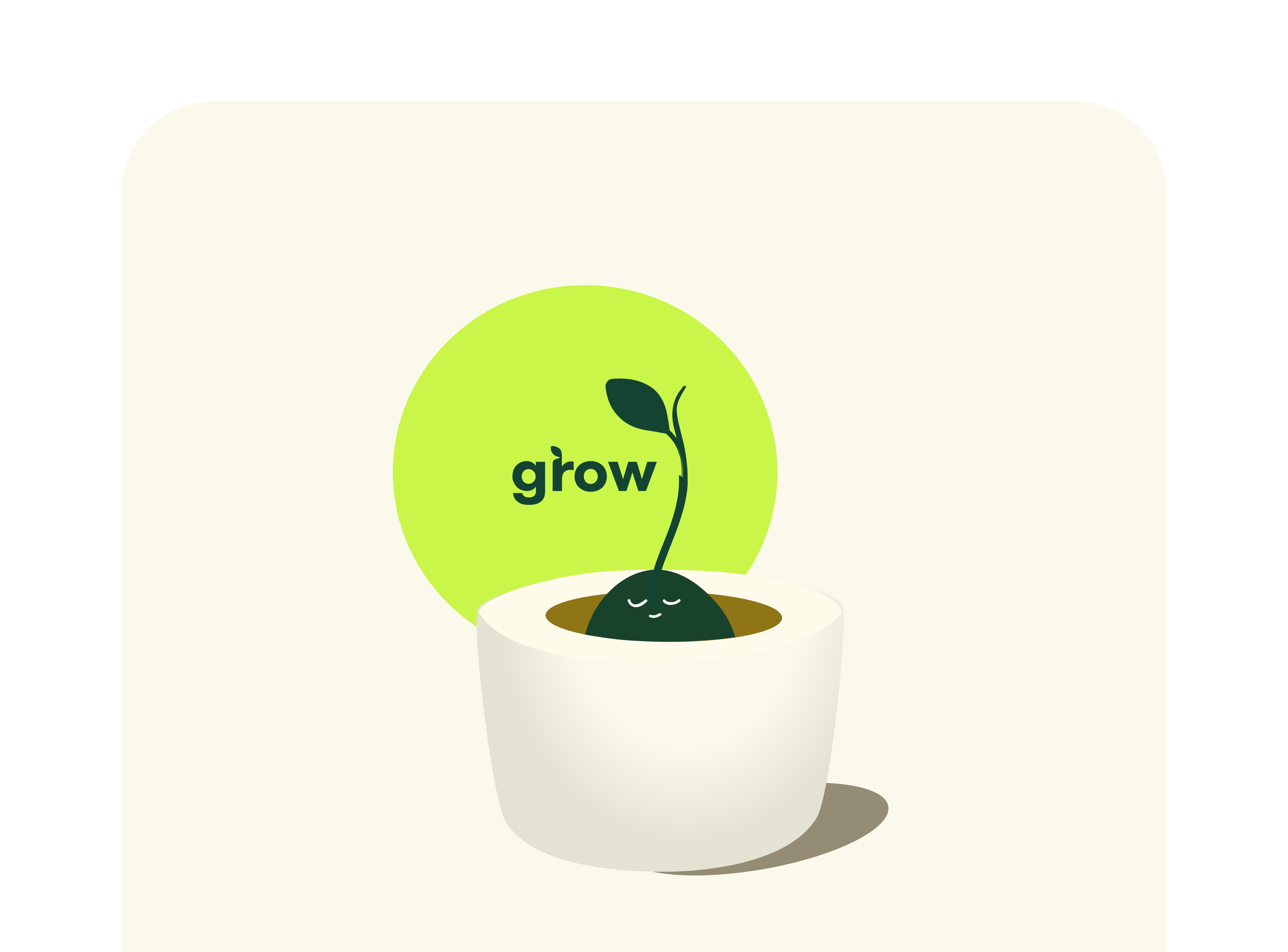 Grow: logo + illustrations — Изображение №1 — Брендинг на Dprofile
