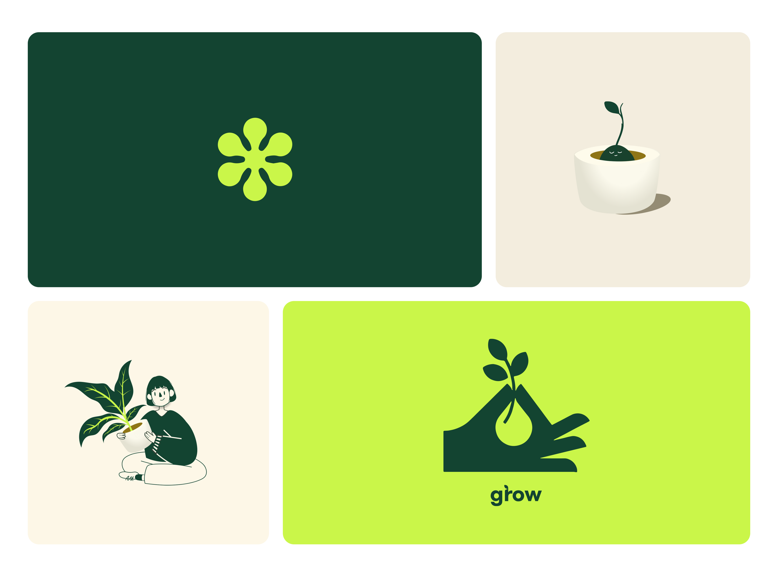 Grow: Website & Brand Identity — Изображение №3 — Интерфейсы на Dprofile