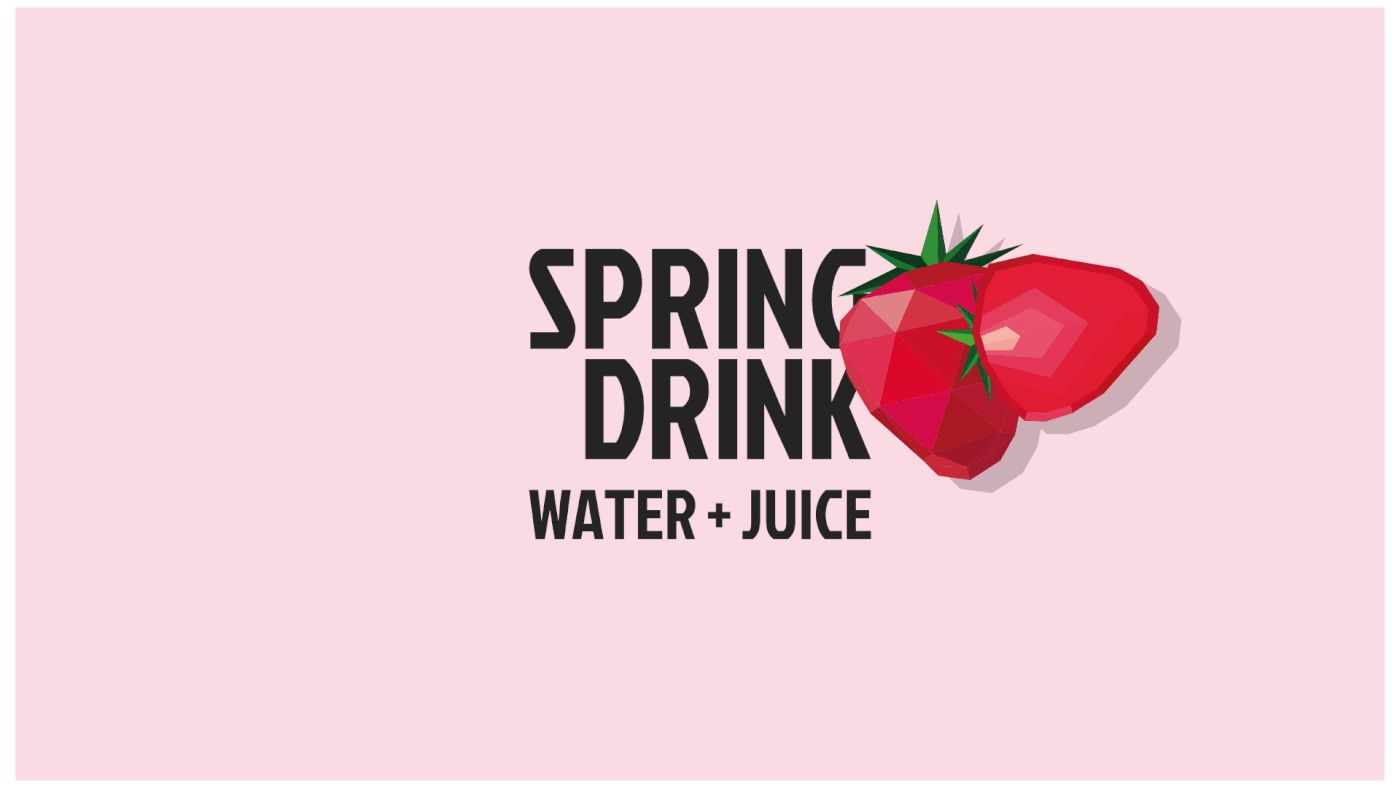 SPRING DRINK | Soda Packaging Design — Изображение №1 — Брендинг на Dprofile