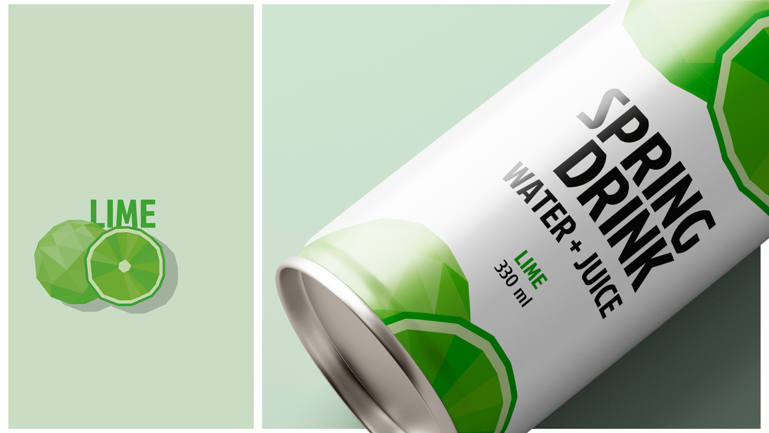 SPRING DRINK | Soda Packaging Design — Изображение №10 — Брендинг на Dprofile