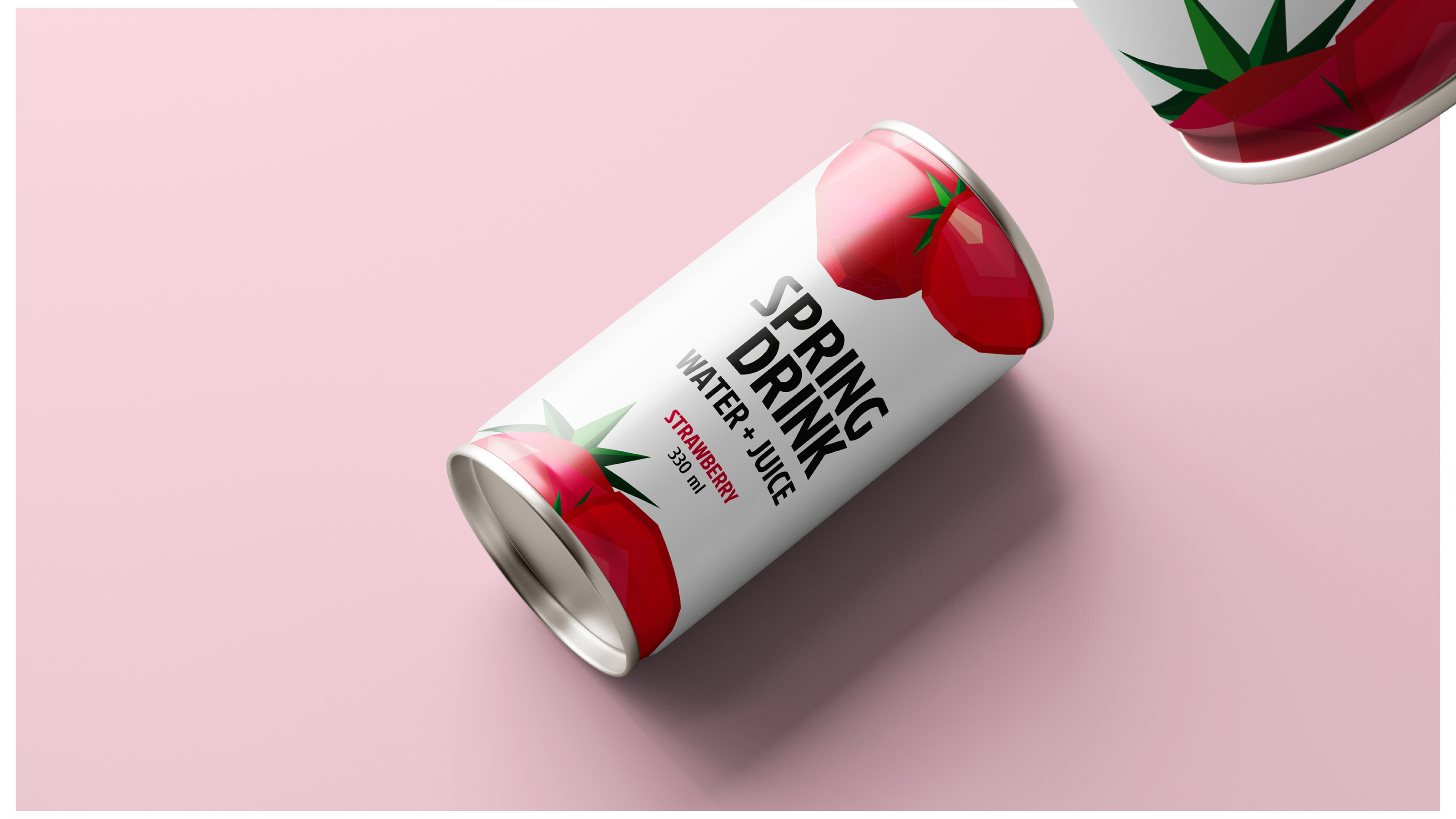 SPRING DRINK | Soda Packaging Design — Изображение №5 — Брендинг на Dprofile