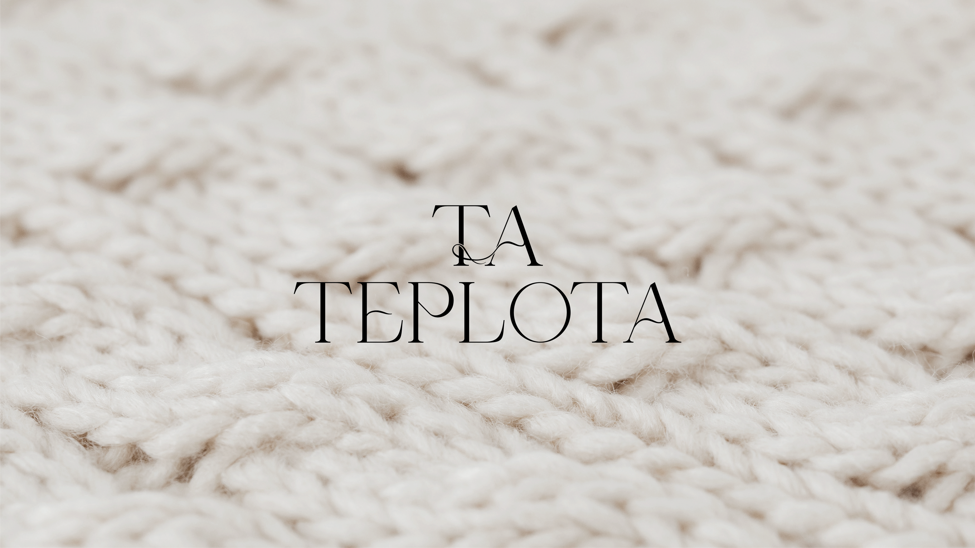 TA TEPLOTA | Knitwear Brand Identity — Изображение №1 — Брендинг, Графика на Dprofile