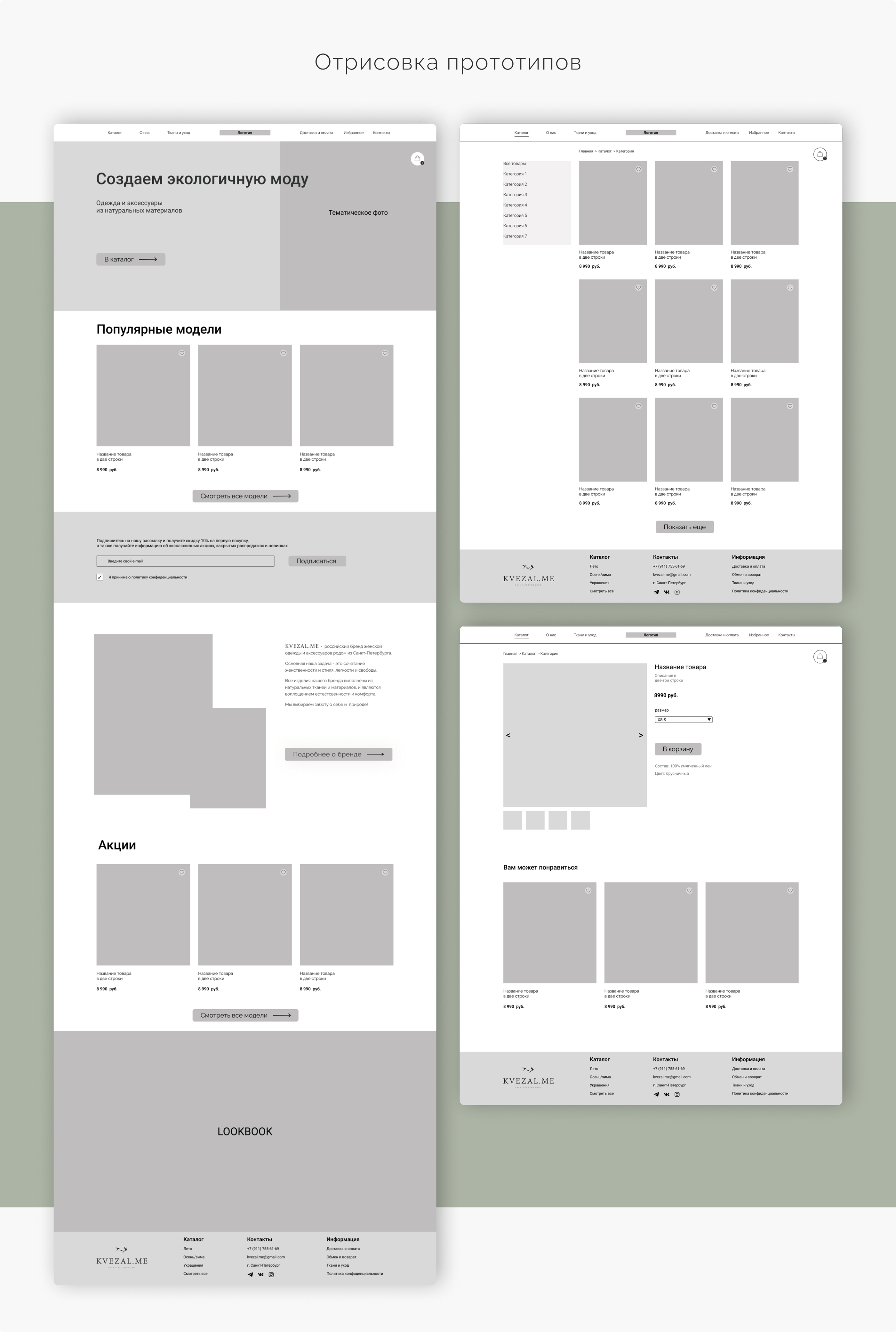 Интернет-магазин женской одежды — Изображение №2 — Интерфейсы на Dprofile